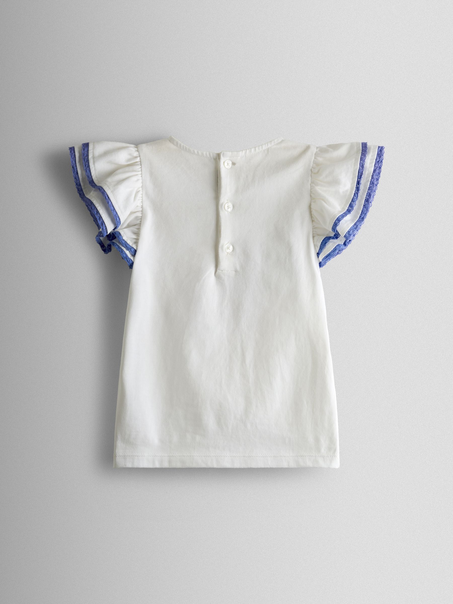 Blue Top and Skirt Set - Image 3 of 6