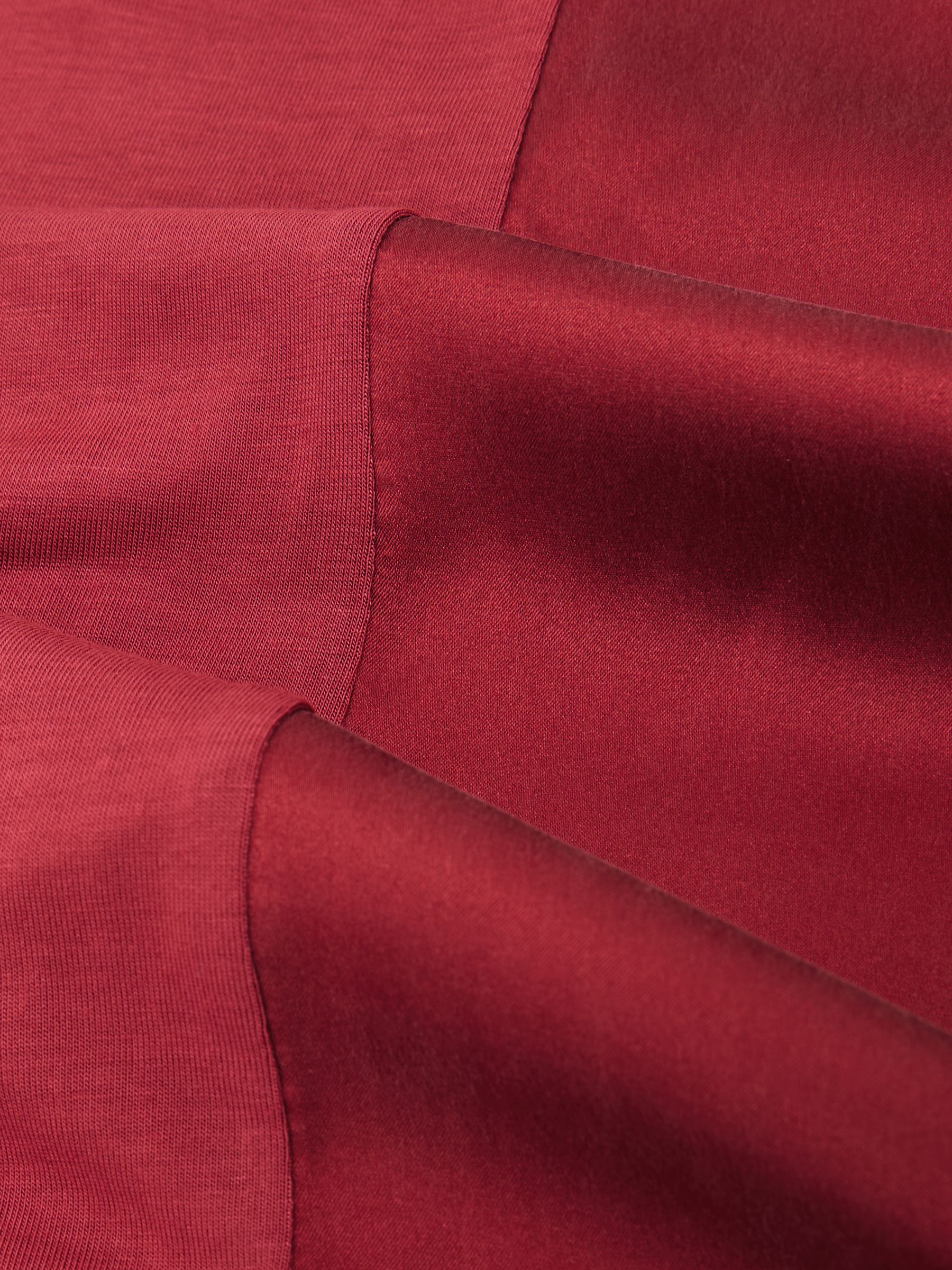 Silk-Front Cami Top in Rose Red - image 3
