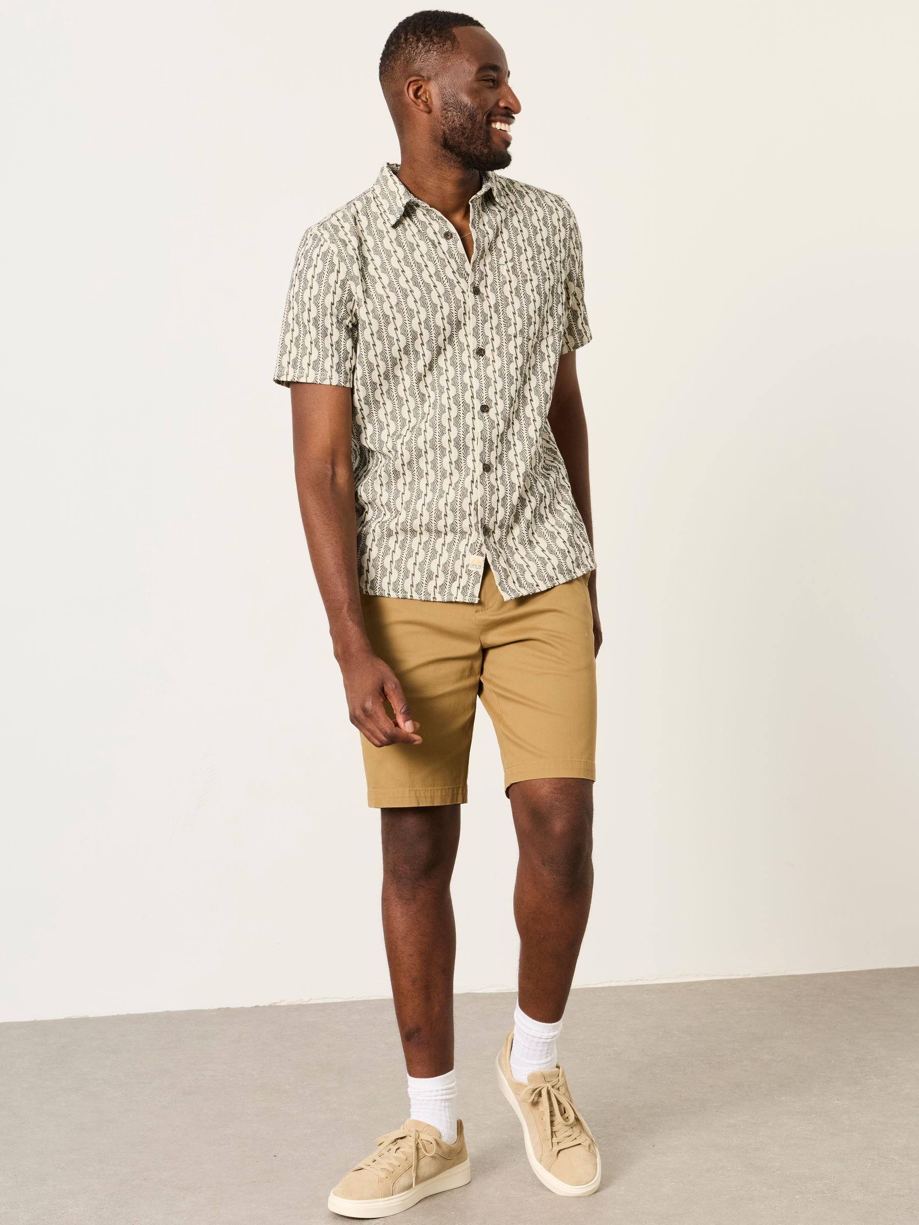 Stone Bosbury City Chino Shorts - Image 3 of 6