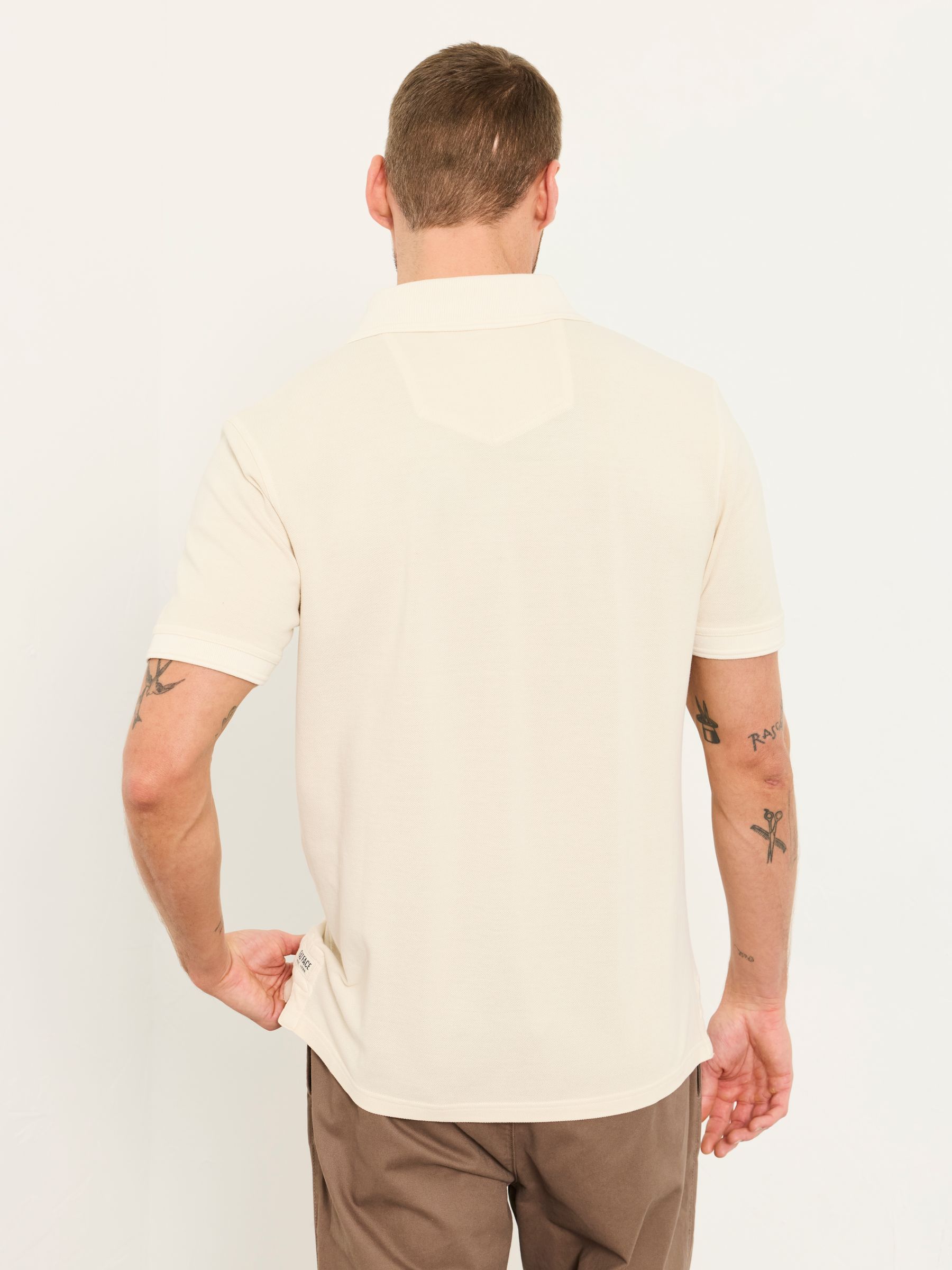 Natural Short Sleeve Pique Polo - Image 2 of 6