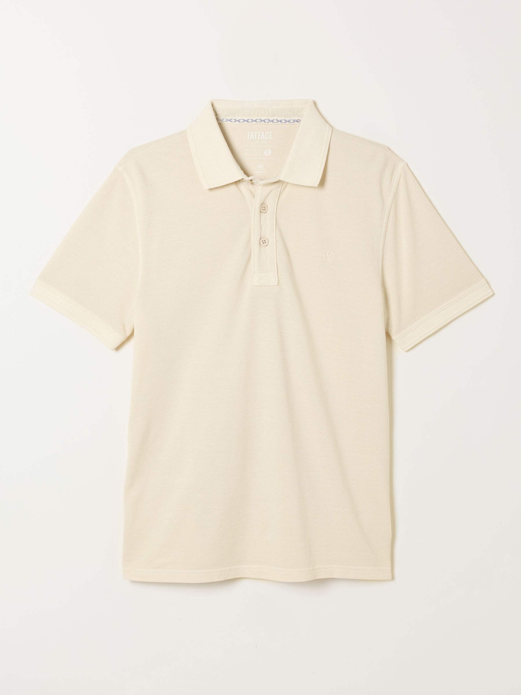 Natural Short Sleeve Pique Polo - Image 6 of 6