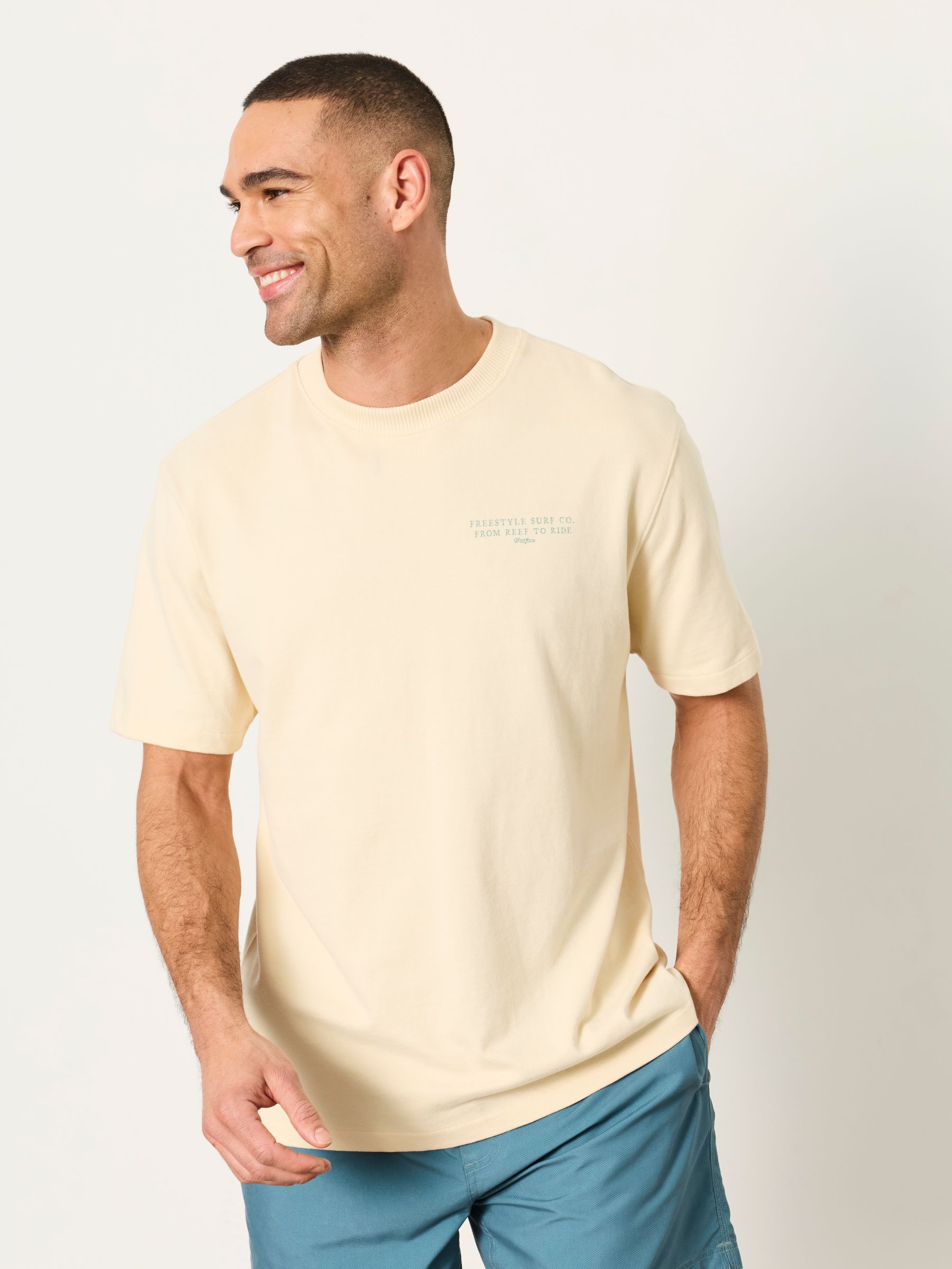 Natural Reef To Ride Relaxed Graphic Tshirt - Image 3 of 8