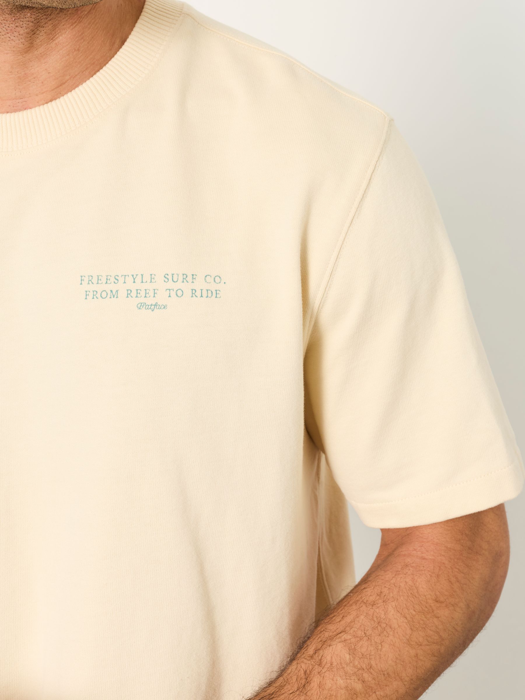 Natural Reef To Ride Relaxed Graphic Tshirt - Image 5 of 8