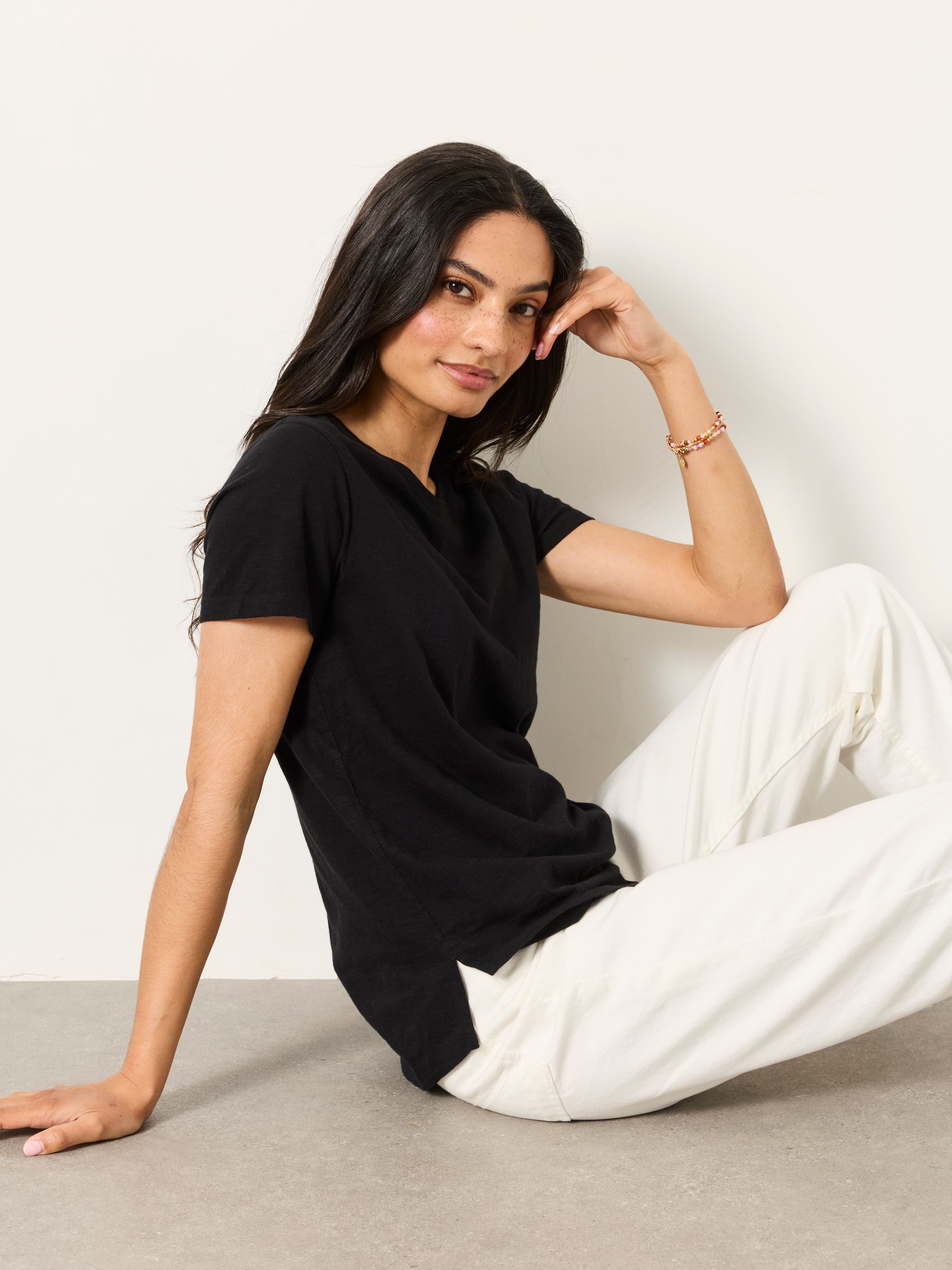 Natalie Black/White/Grey 3 Pack T-Shirts - Image 7 of 8
