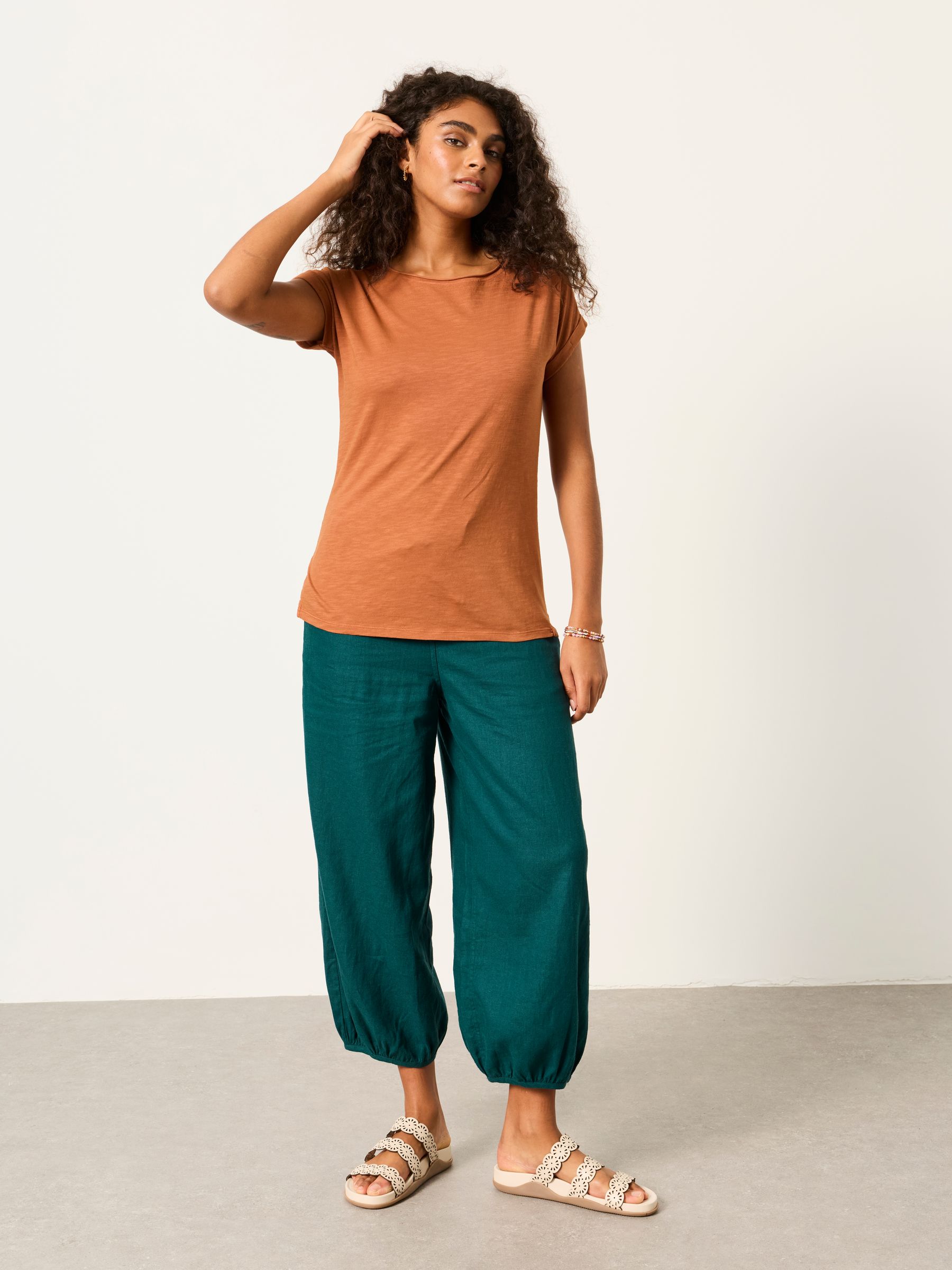 Ivy Chestnut Brown T Shirt - Image 5 of 6
