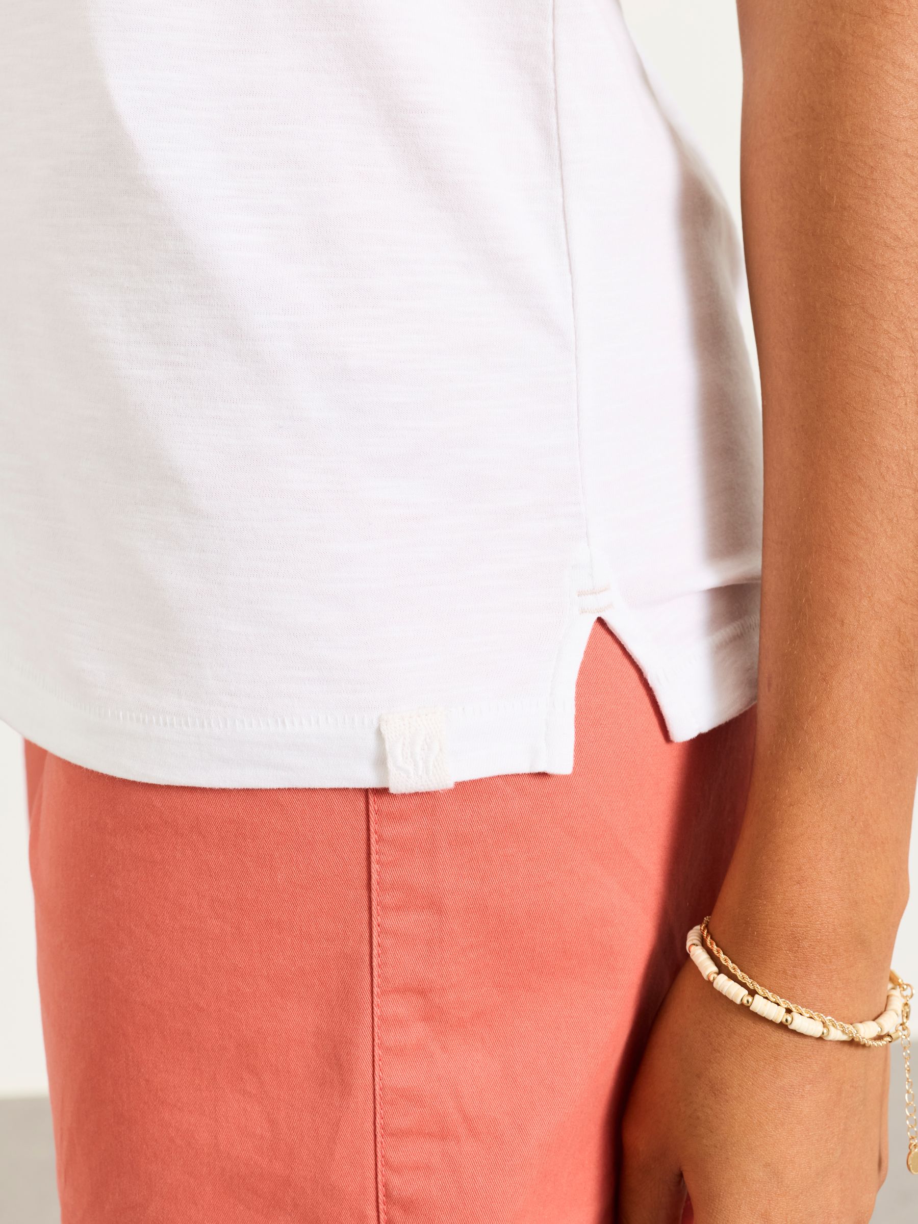 Tia White Jersey Tank - Image 4 of 6