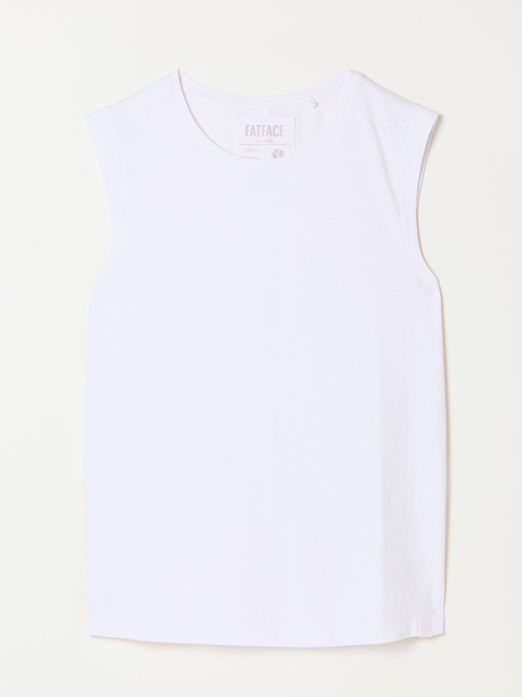 Tia White Jersey Tank - Image 6 of 6