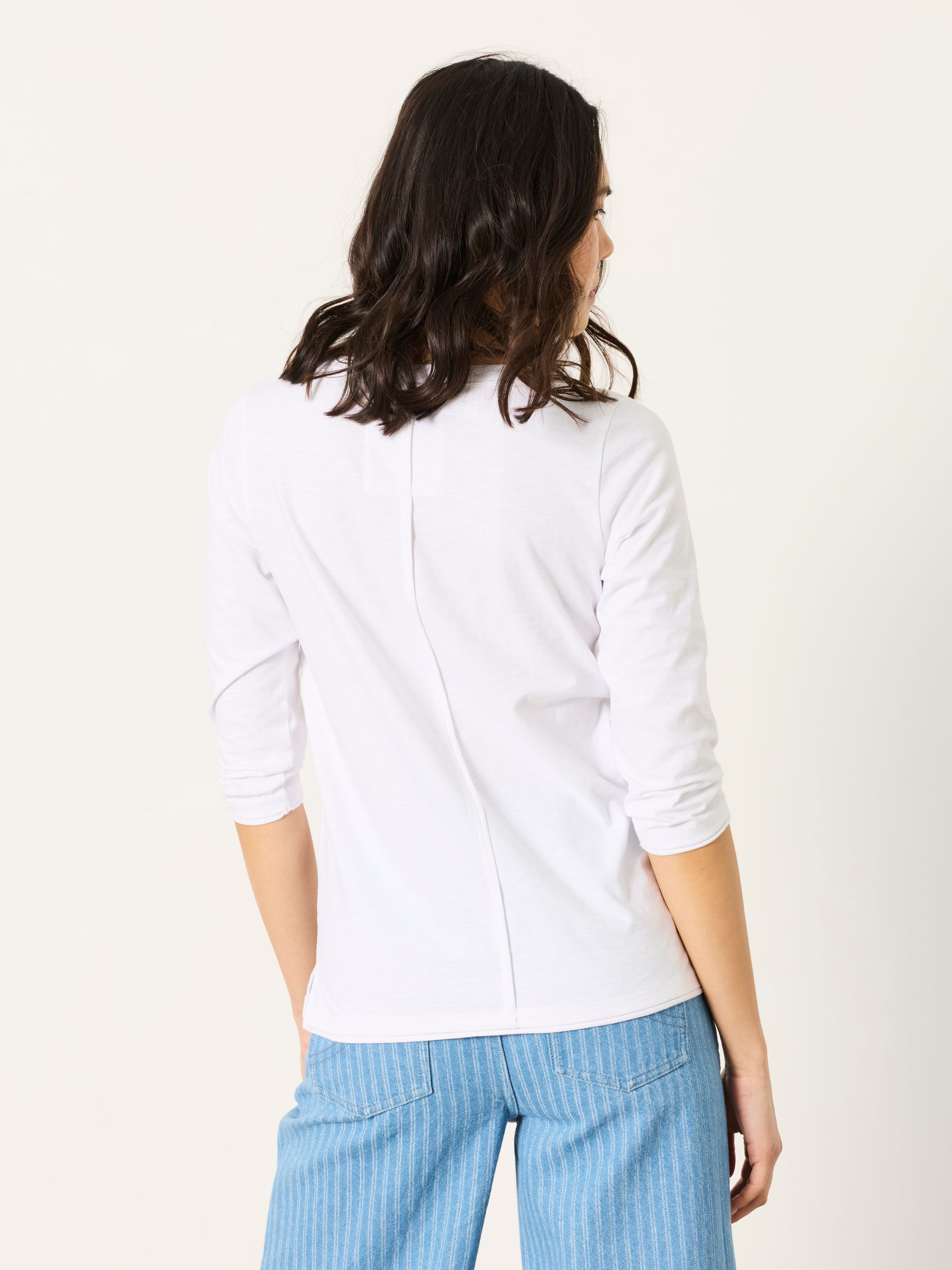 Aster White 3/4 Sleeve T Shirt - Image 2 of 6