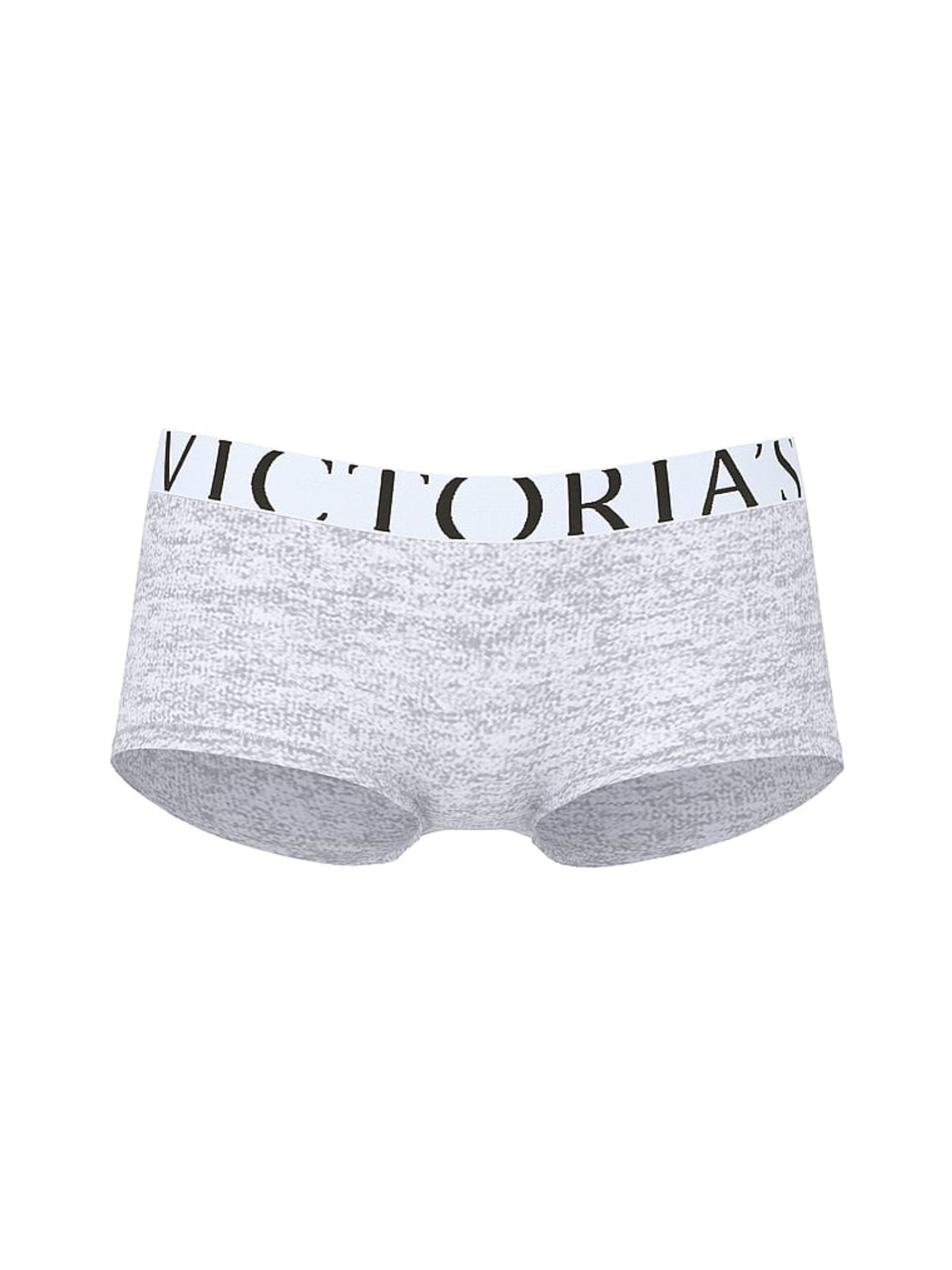 Medium Heather Grey Short Exploded Logo Knickers - Image 1 of 1 Medium Heather Grey Short Exploded Logo Knickers - Image 1 of 1