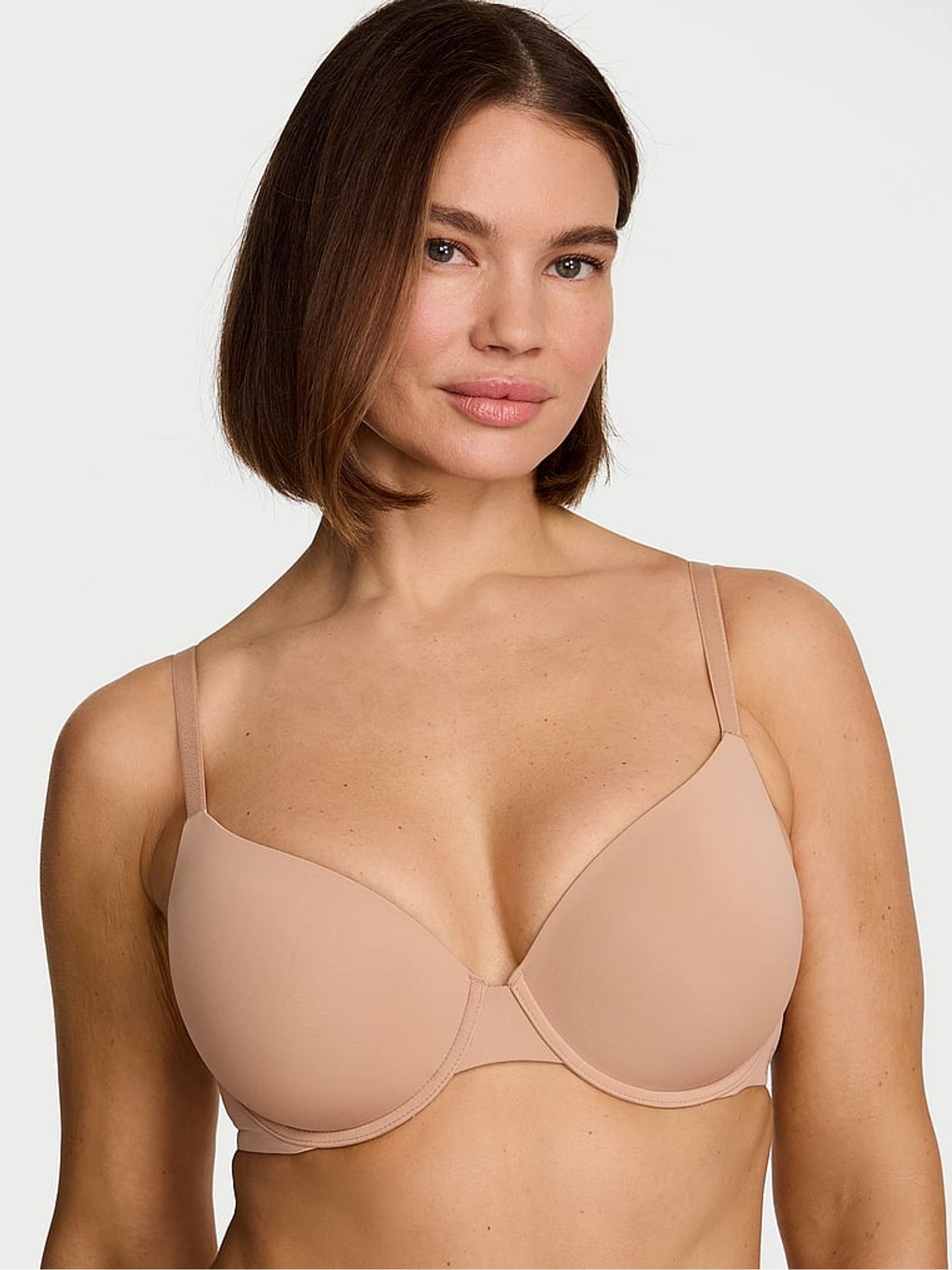 Praline Nude Lightly Lined Demi Bra - Image 1 of 2