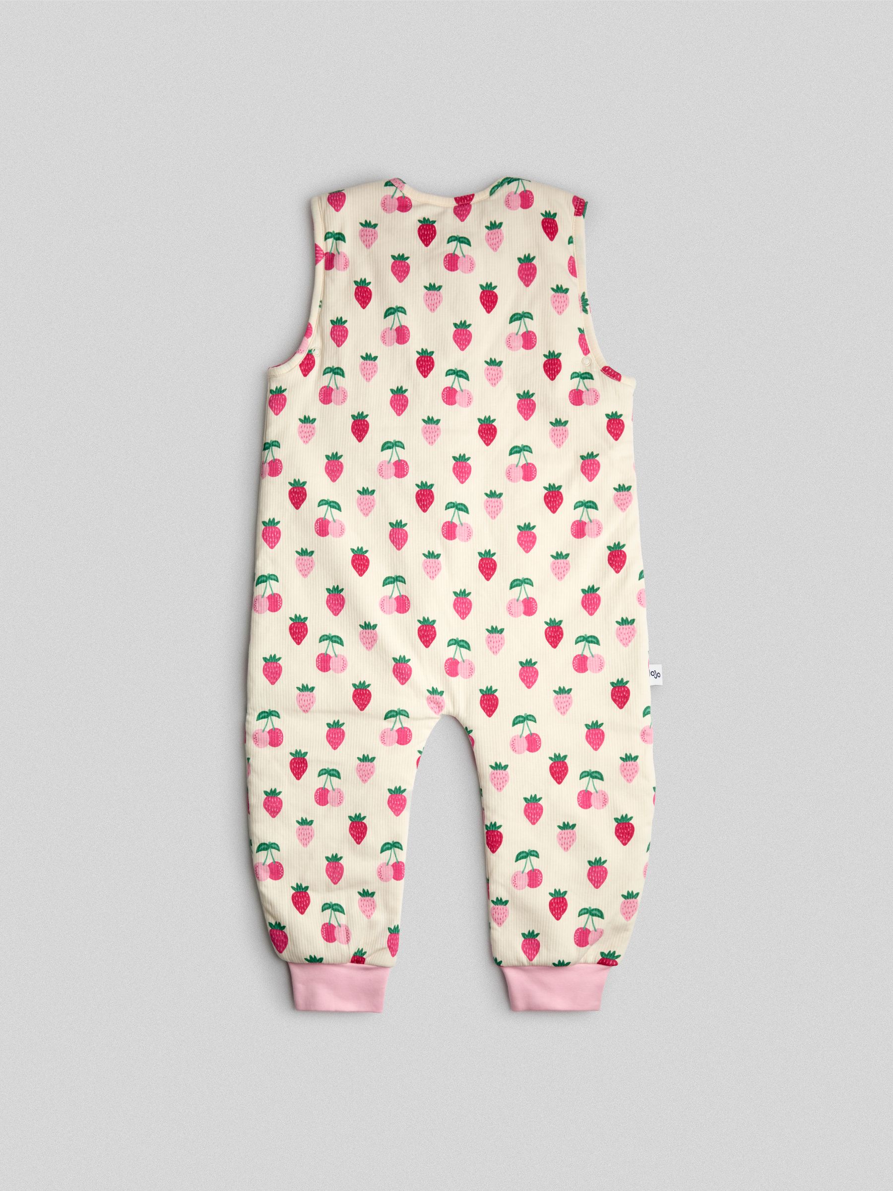 Pink Strawberry Ribbed 1.5 Tog Sleep Snuggler - Image 3 of 5