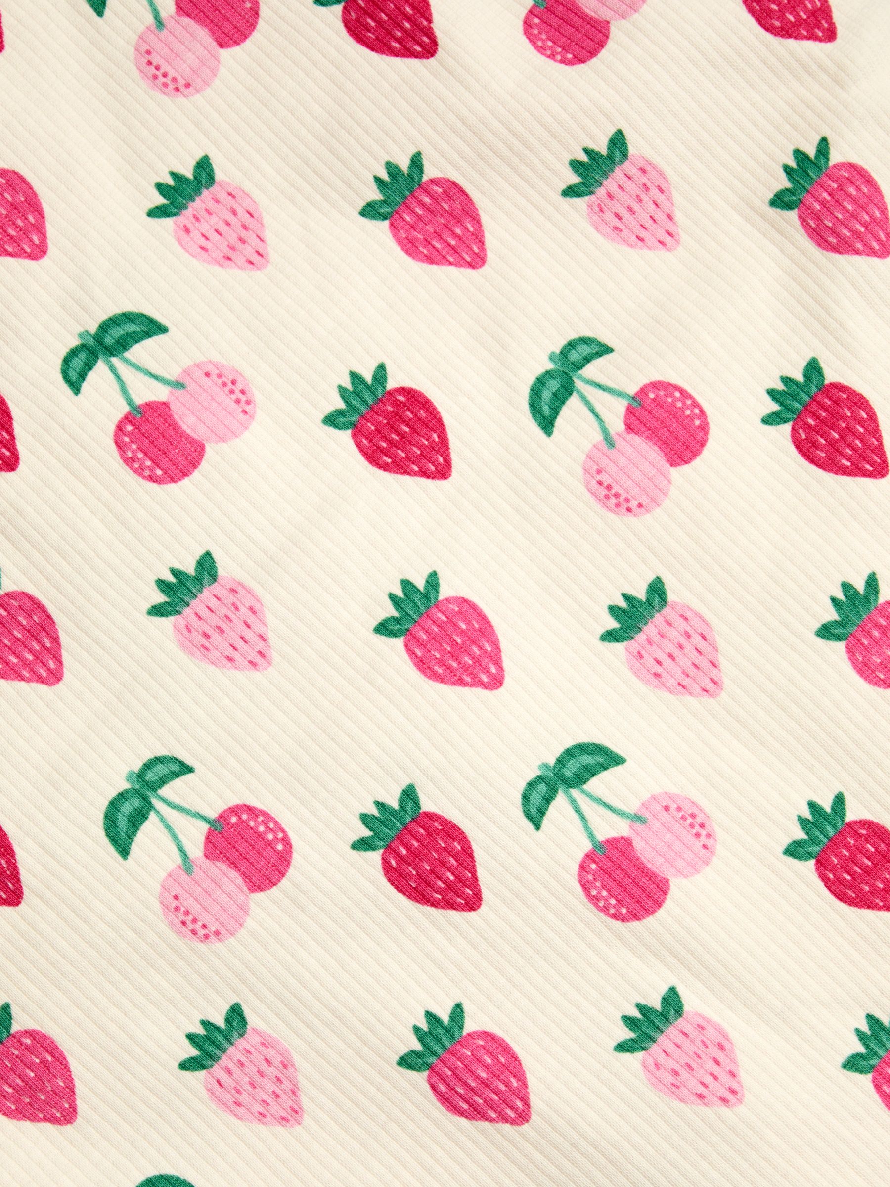 Pink Strawberry Ribbed 1.5 Tog Sleep Snuggler - Image 5 of 5