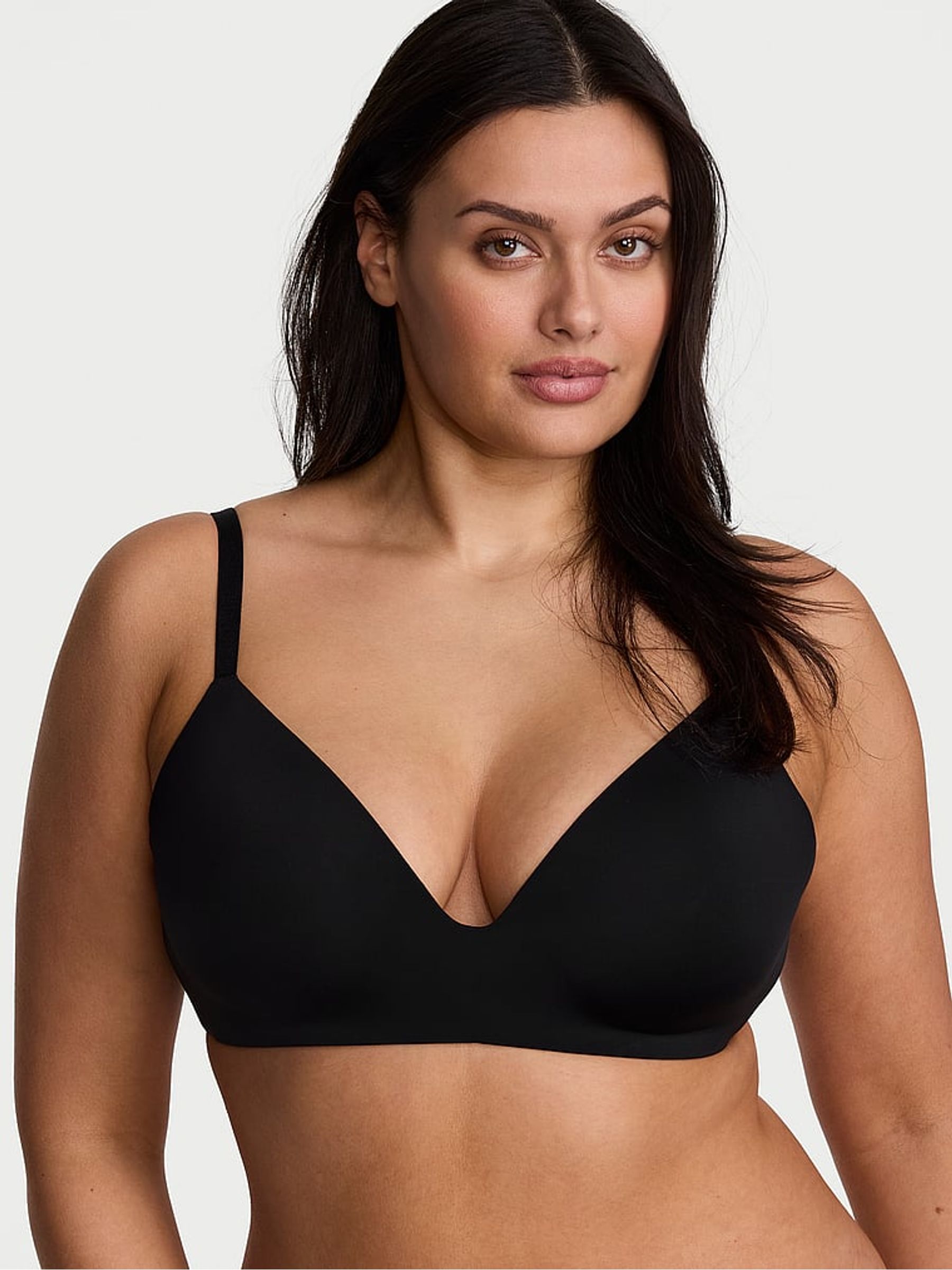 Black Lightly Lined Non Wired Bra - Image 1 of 3