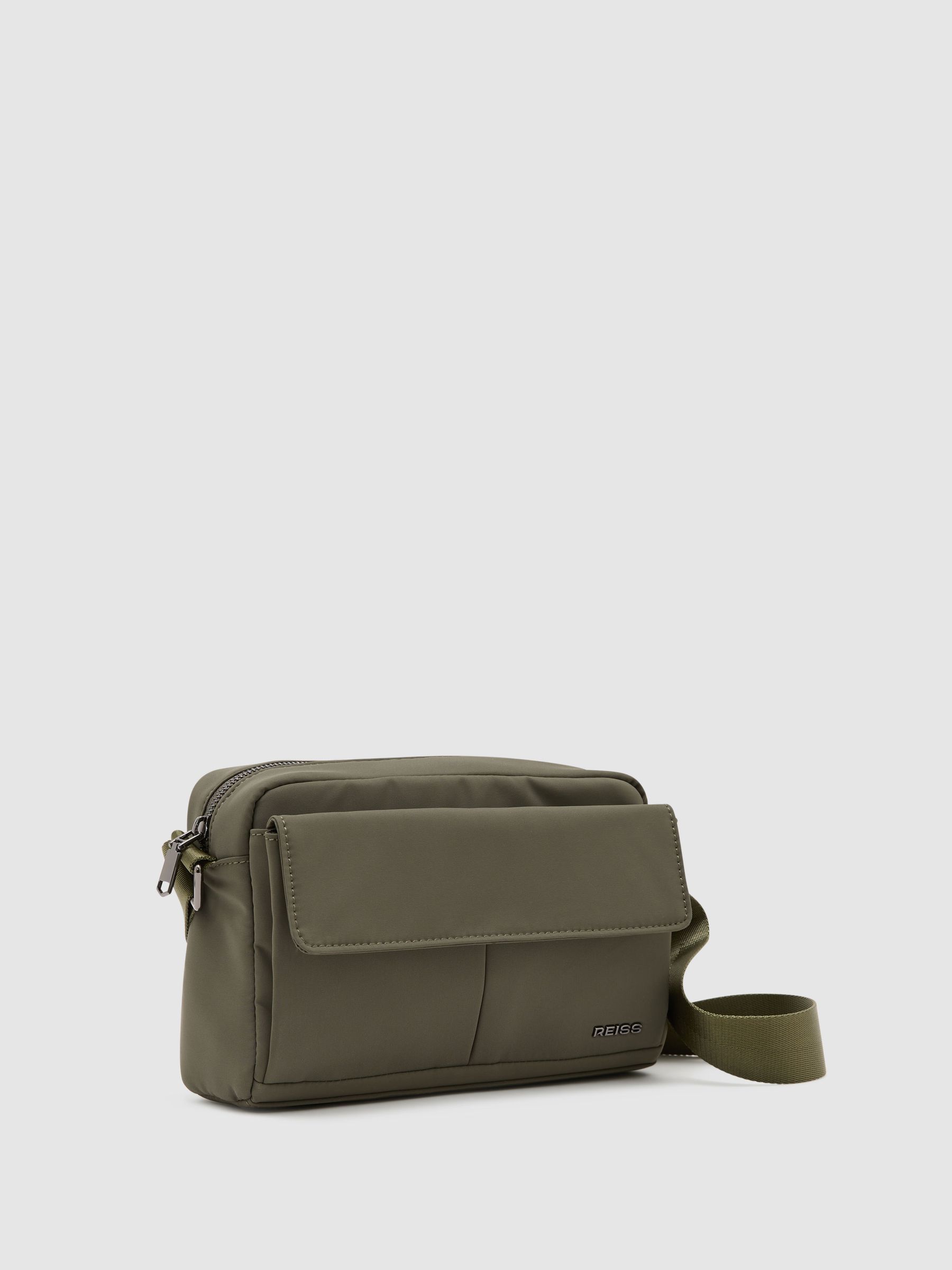 Technical Crossbody Bag in Khaki Green - image 4