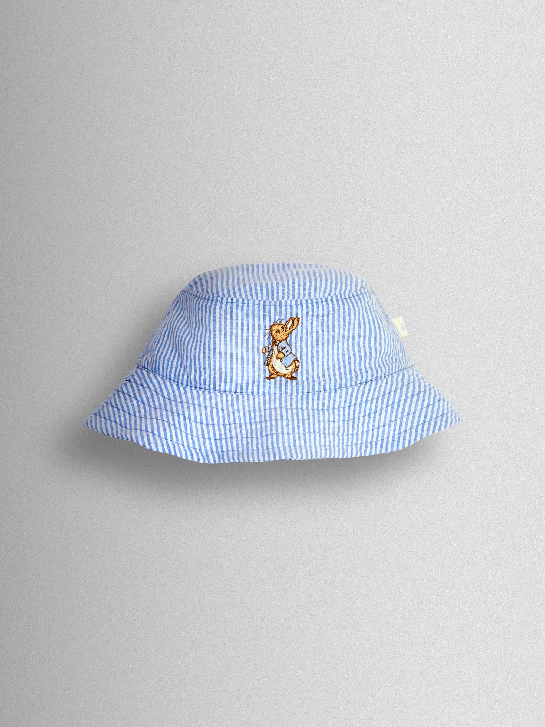 Blue Peter Rabbit™ Embroidered Sun Hat | JoJo Maman Bébé