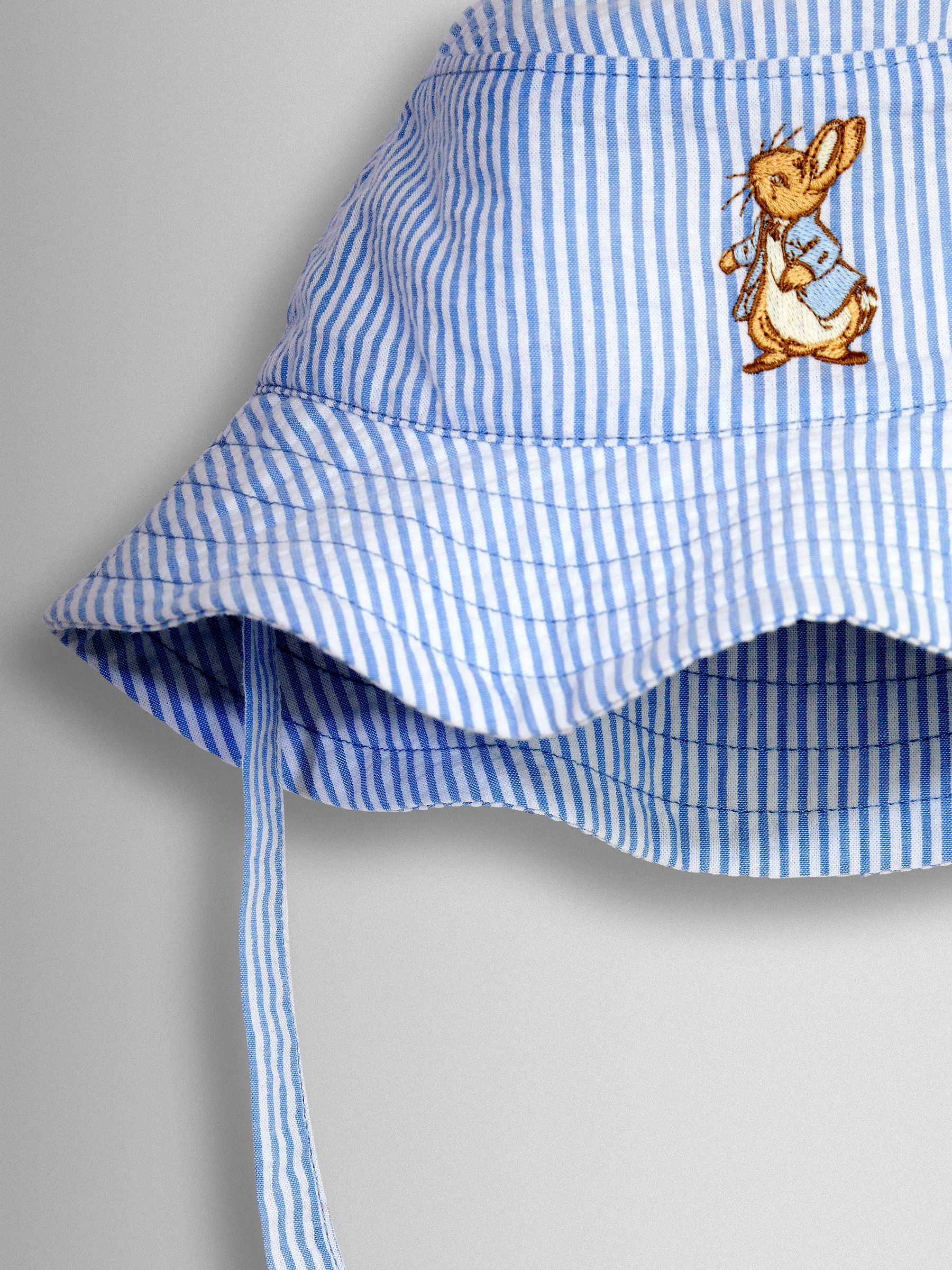 Blue Peter Rabbit™ Embroidered Sun Hat | JoJo Maman Bébé
