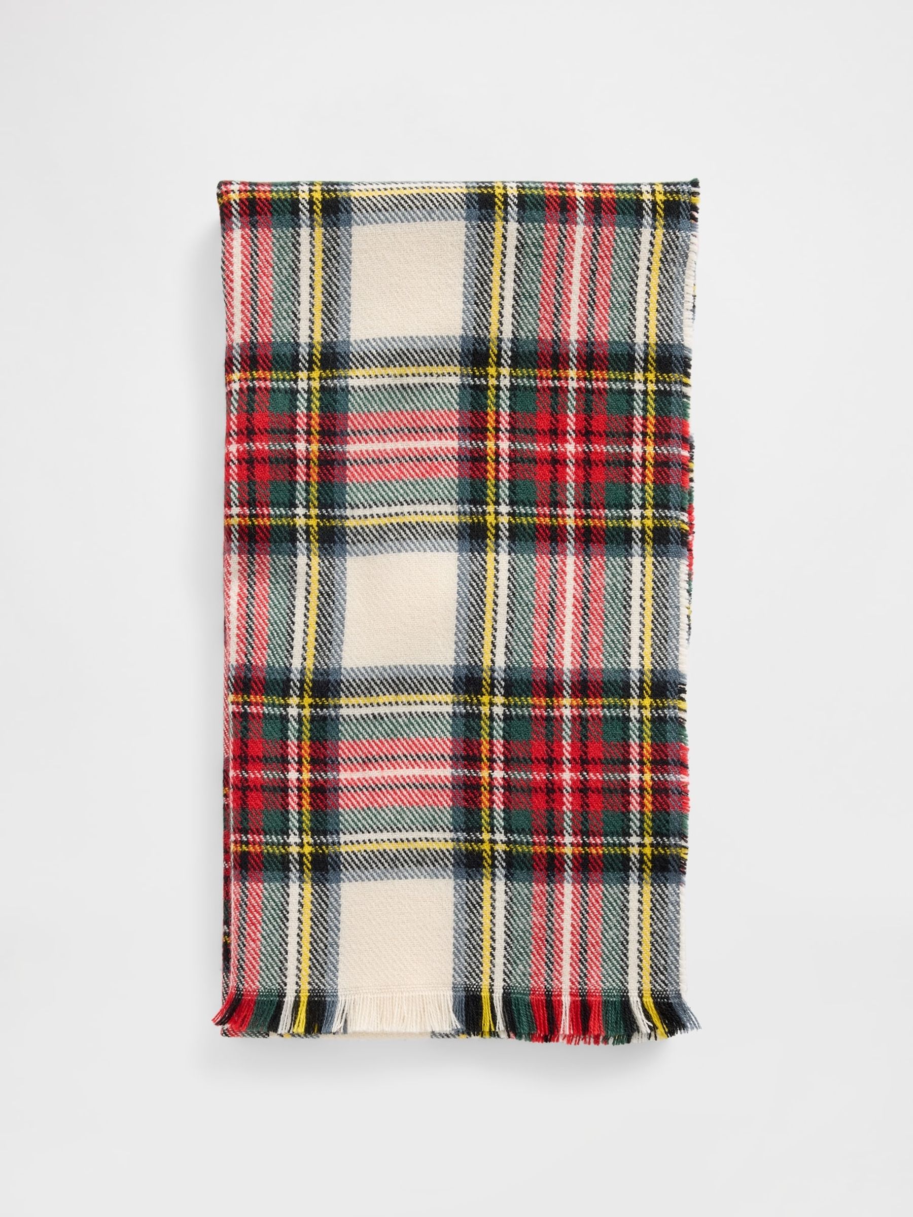 Red Check Cosy Scarf - Image 1 of 1 Red Check Cosy Scarf - Image 1 of 1
