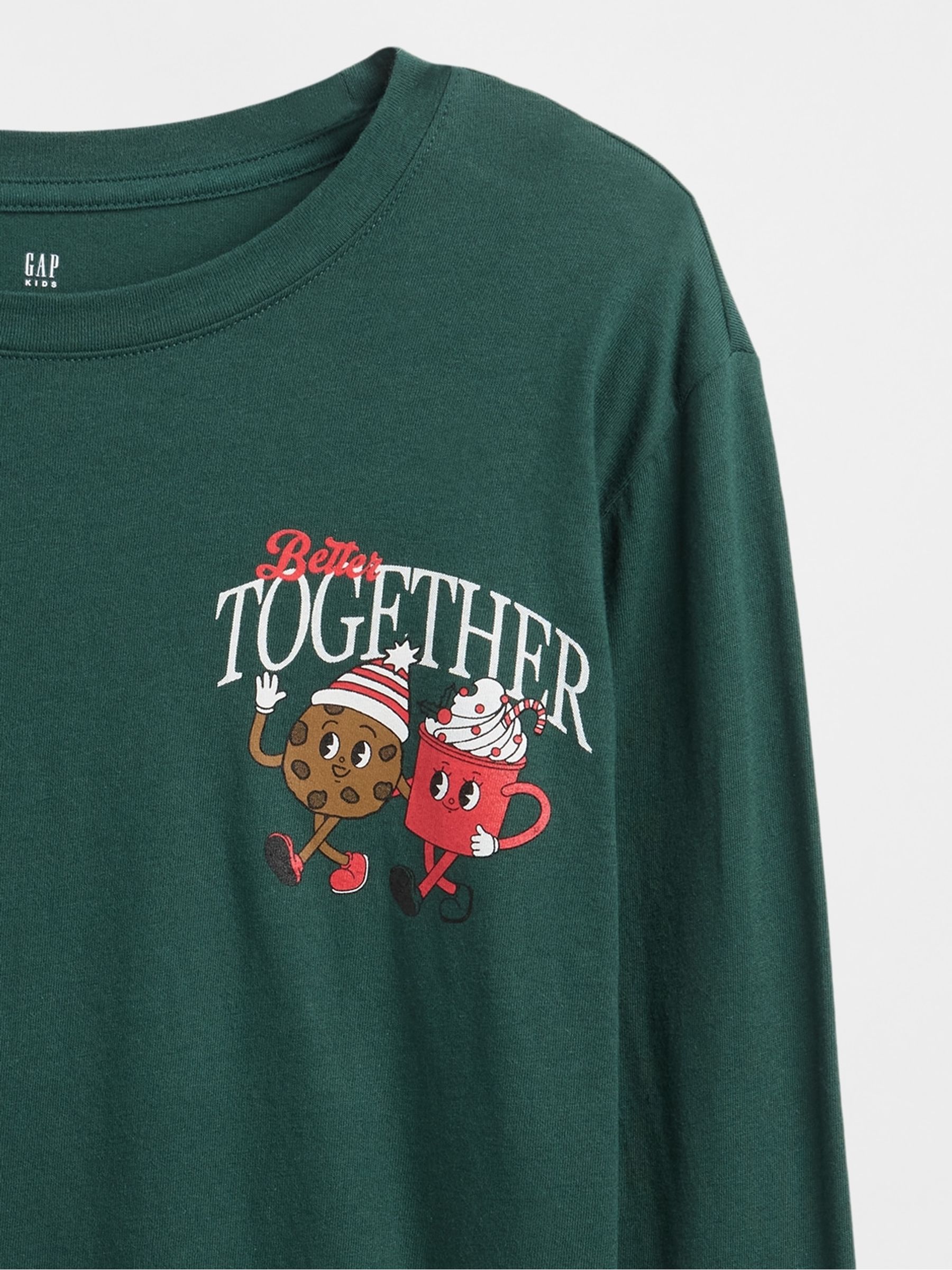 Green Relaxed Graphic T-Shirt - Image 2 of 2