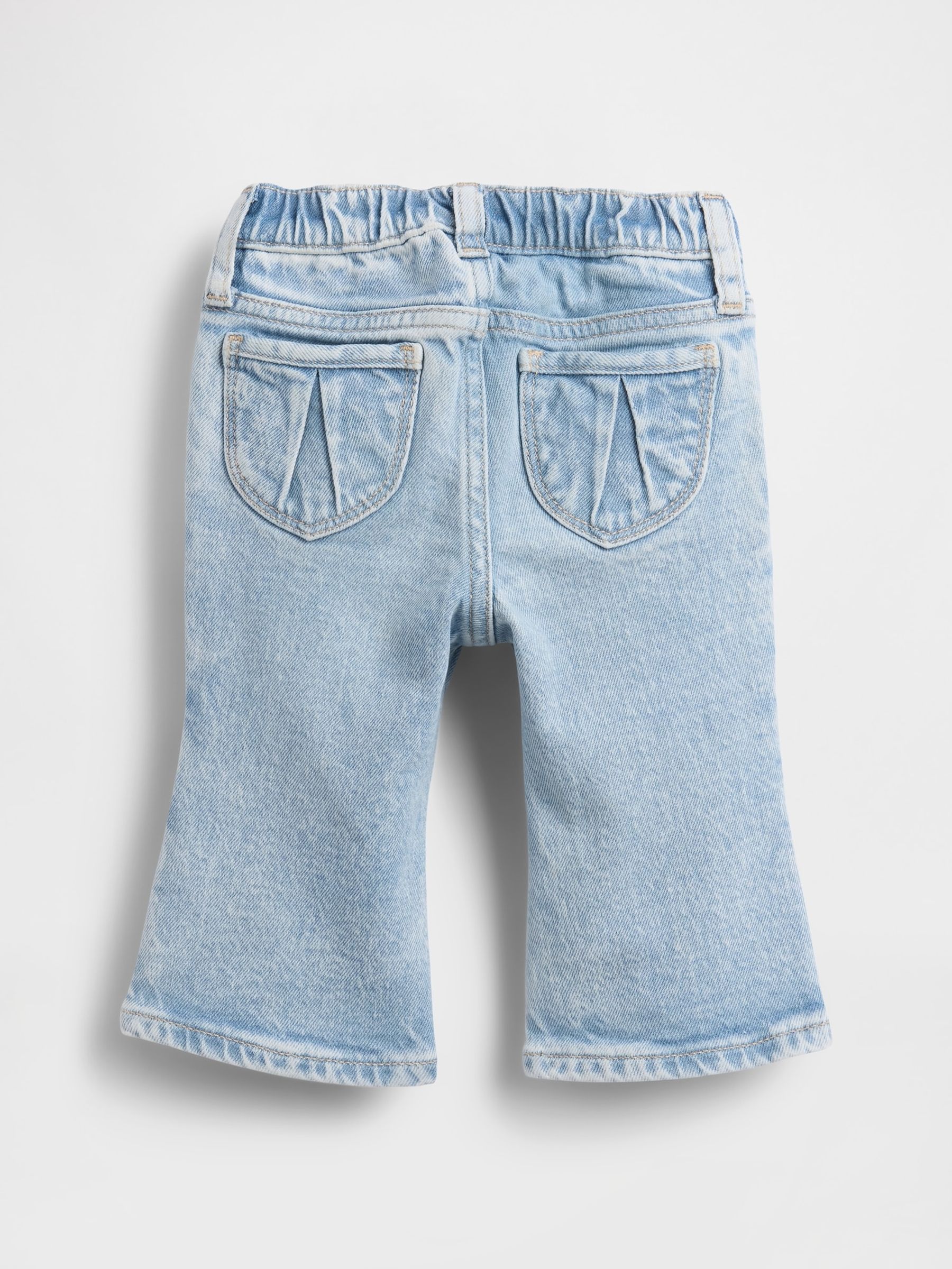 Blue Heart Pocket Flare Jeans - Image 2 of 3