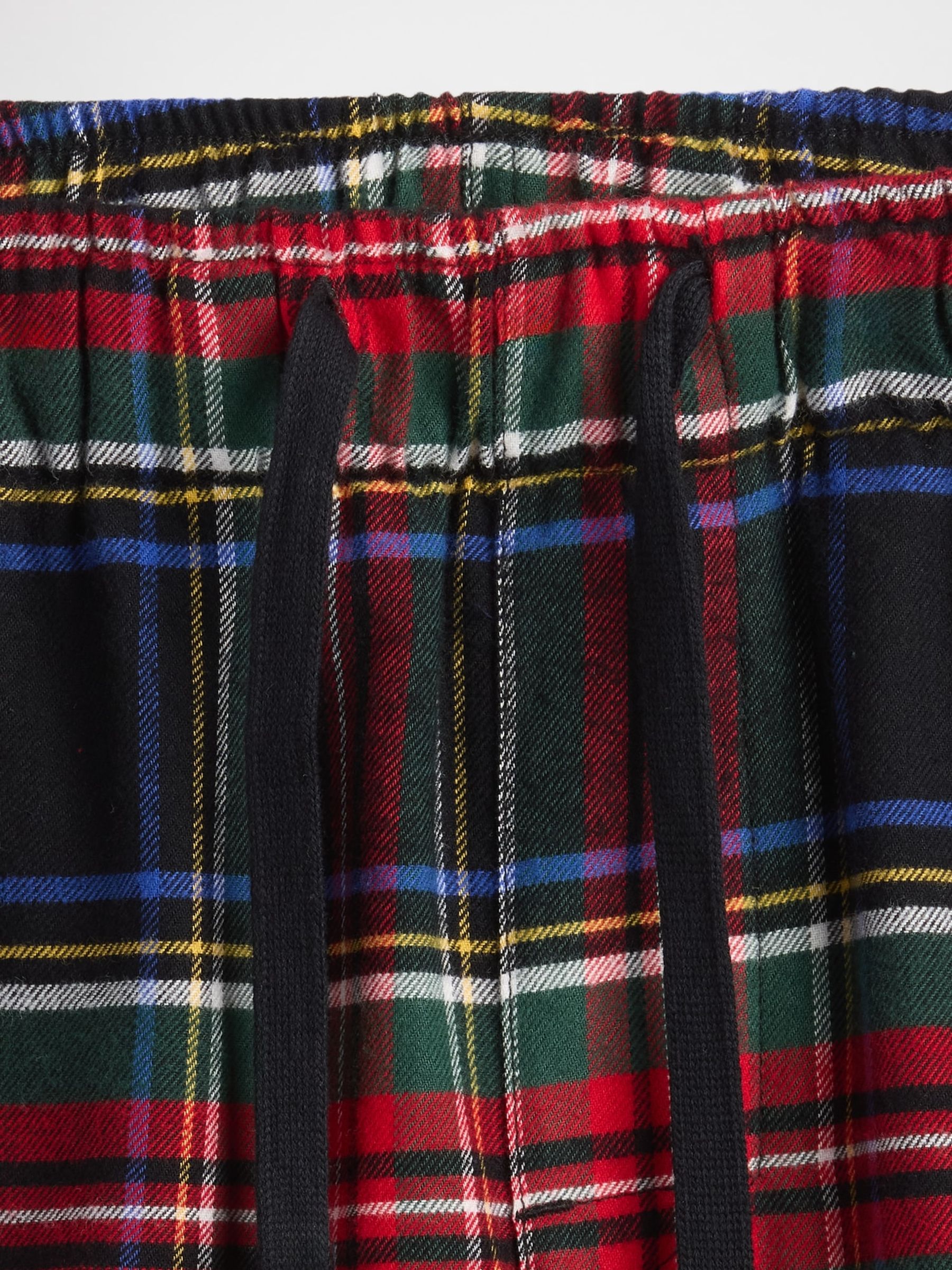 Black Check Matching Family Softest Flannel pyjama Boxer Shorts - Image 5 of 5 Black Check Matching Family Softest Flannel pyjama Boxer Shorts - Image 5 of 5