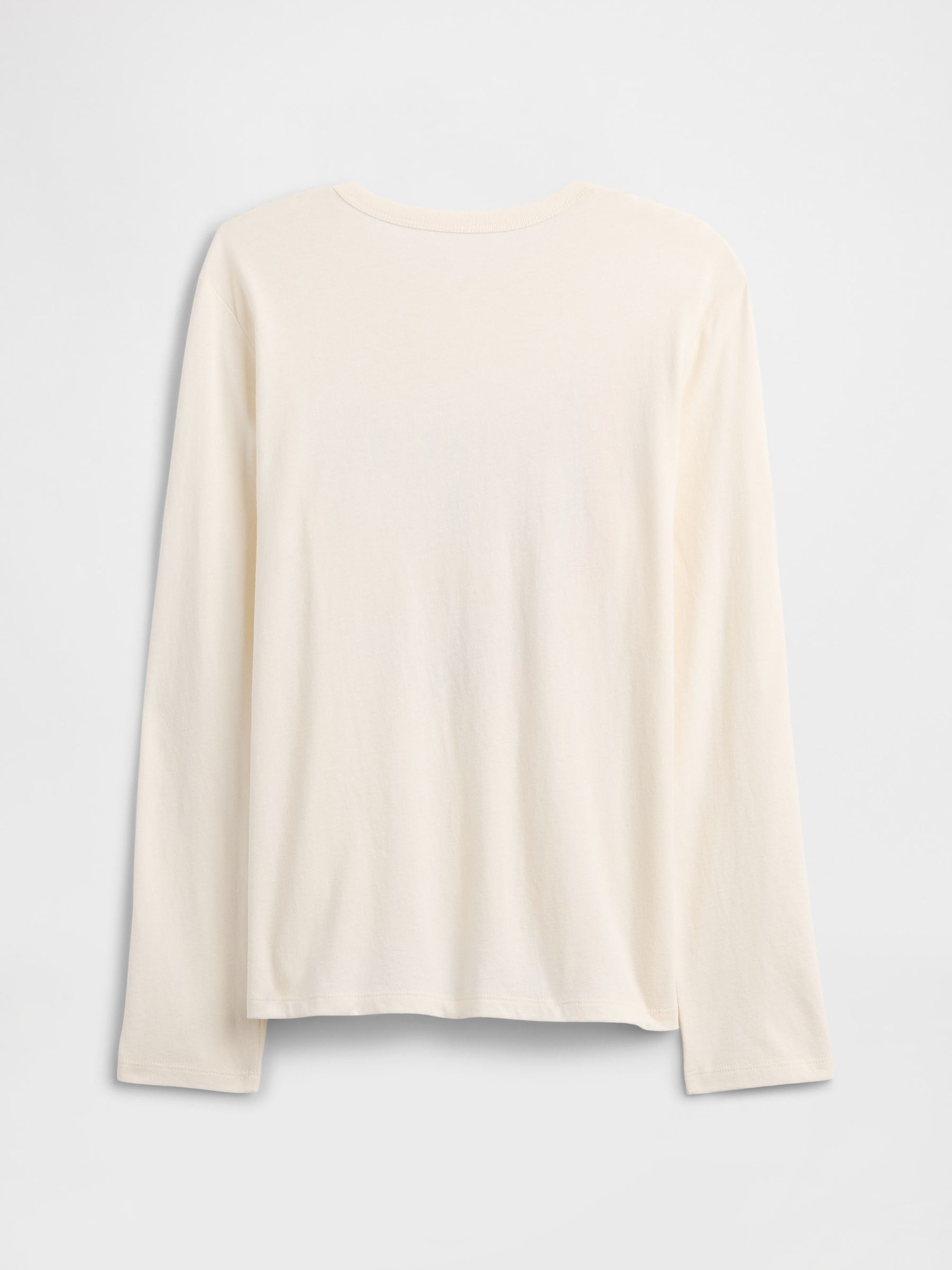 Cream Gap Long Sleeve Graphic T-Shirt (4-13yrs) - Image 2 of 2 Cream Gap Long Sleeve Graphic T-Shirt (4-13yrs) - Image 2 of 2