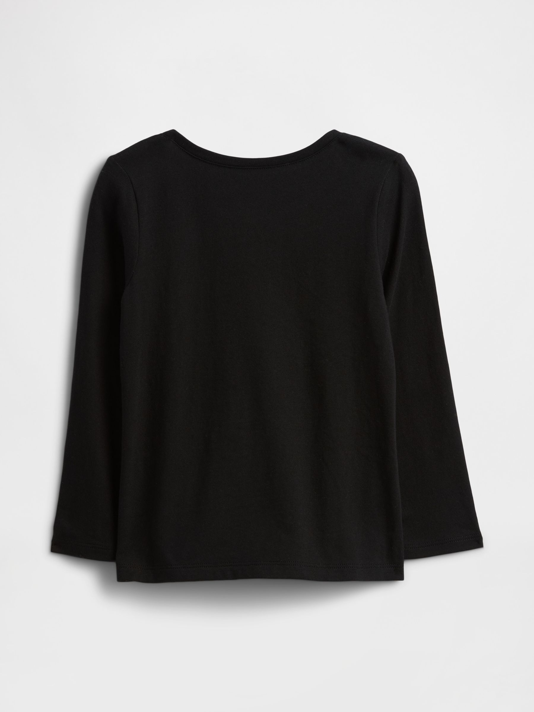 Black Graphic T-Shirt (6mths-5yrs) - Image 2 of 3