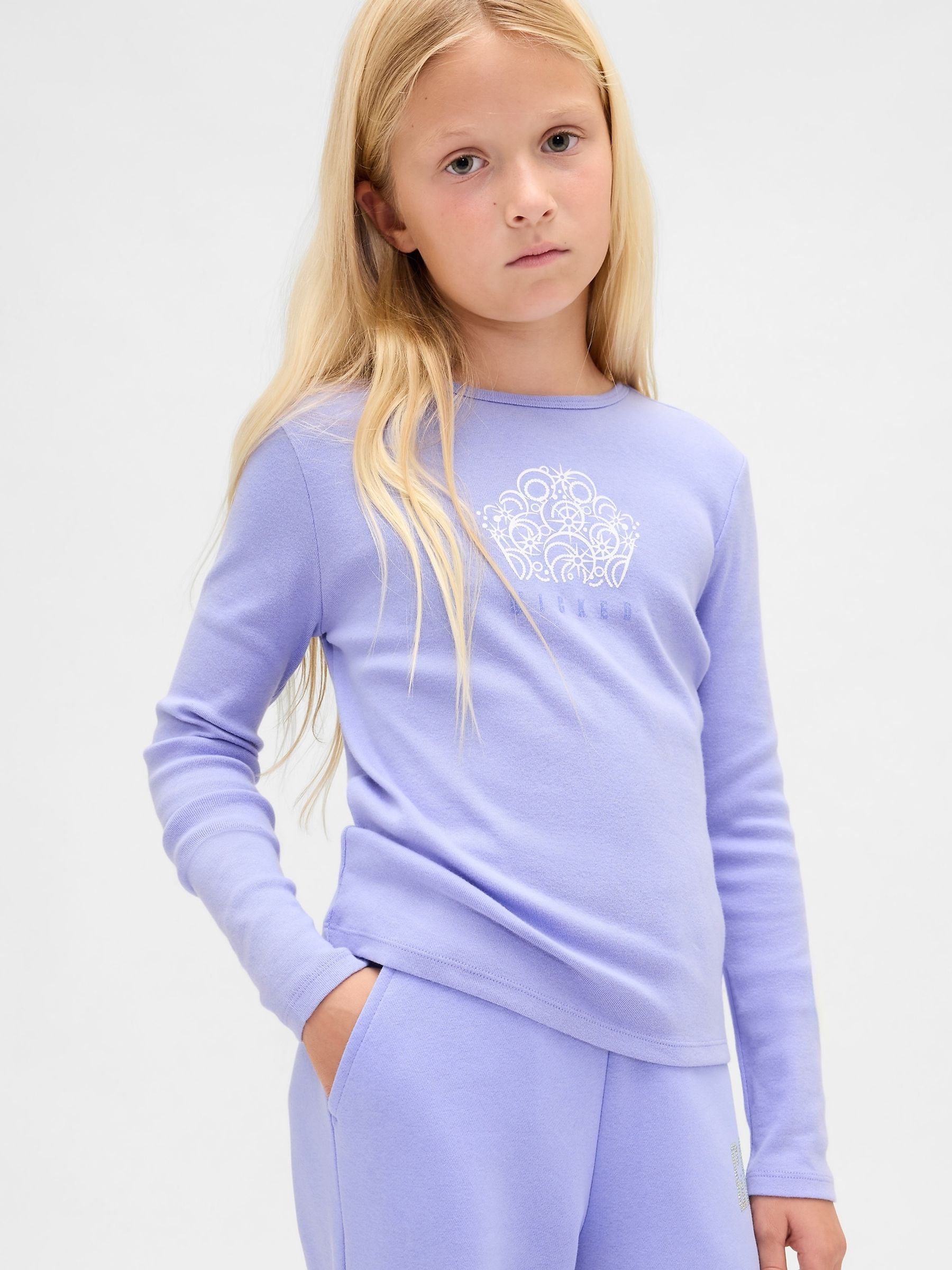 Purple Wicked Graphic T-Shirt (4-13yrs) - Image 1 of 5