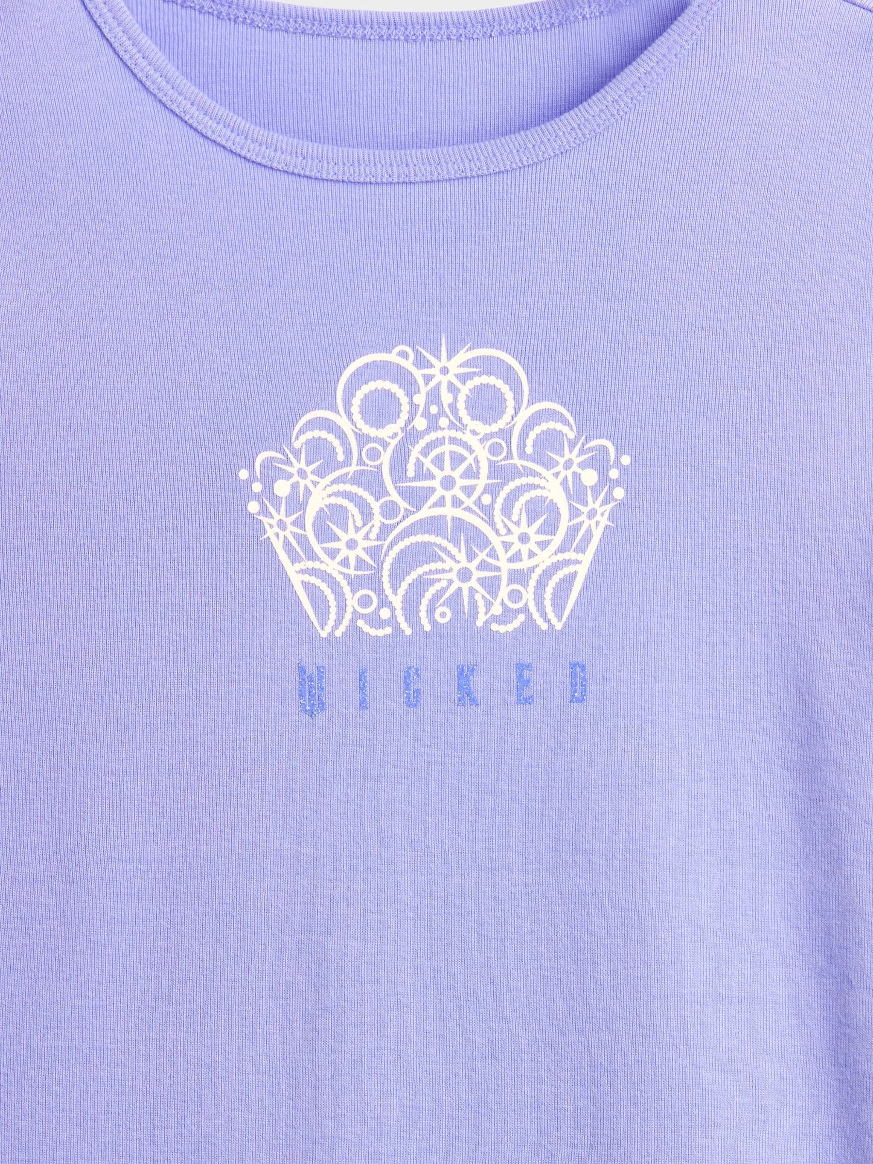 Purple Wicked Graphic T-Shirt (4-13yrs) - Image 5 of 5