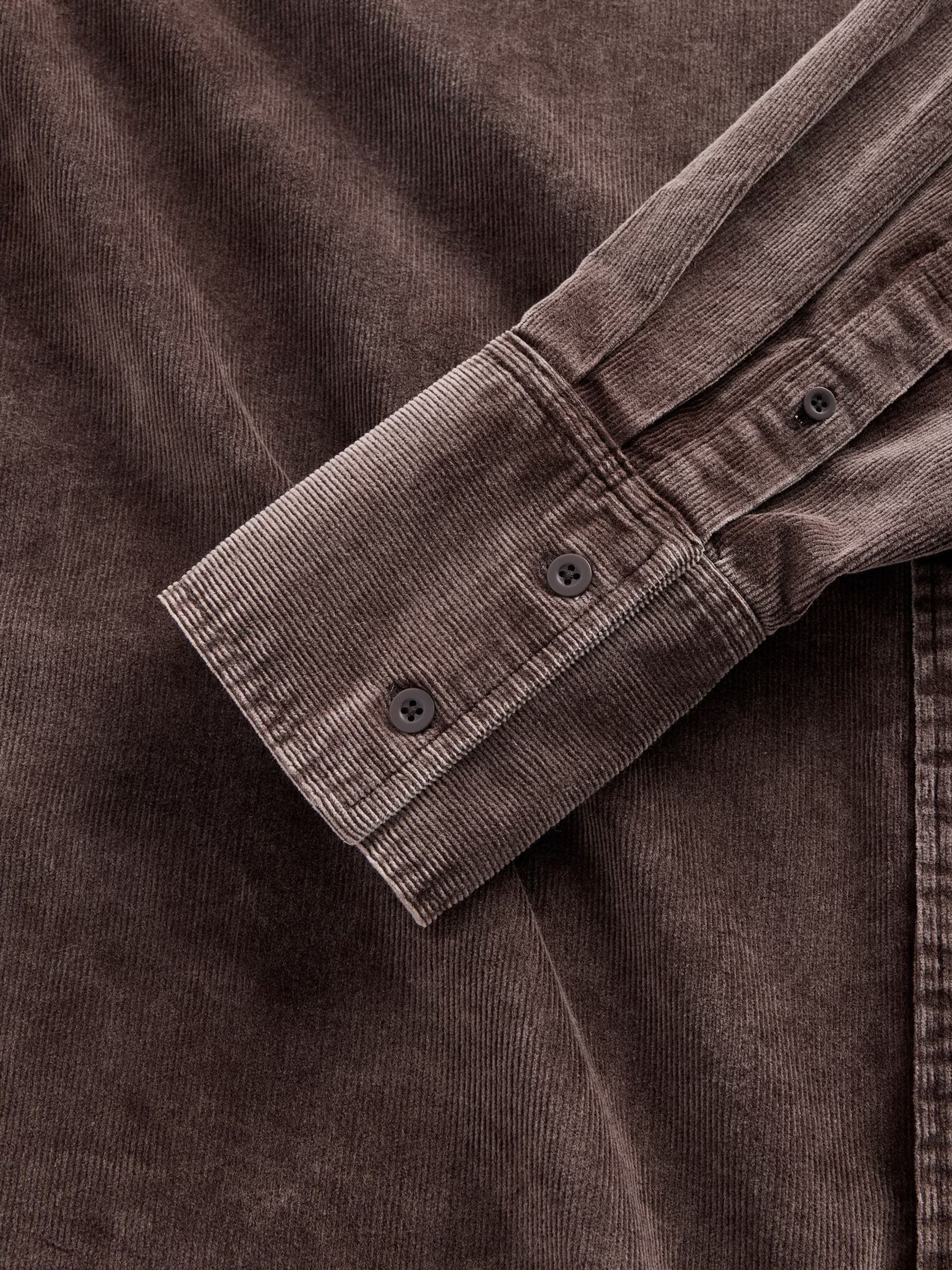 Brown Corduroy Big Shirt - Image 4 of 4 Brown Corduroy Big Shirt - Image 4 of 4