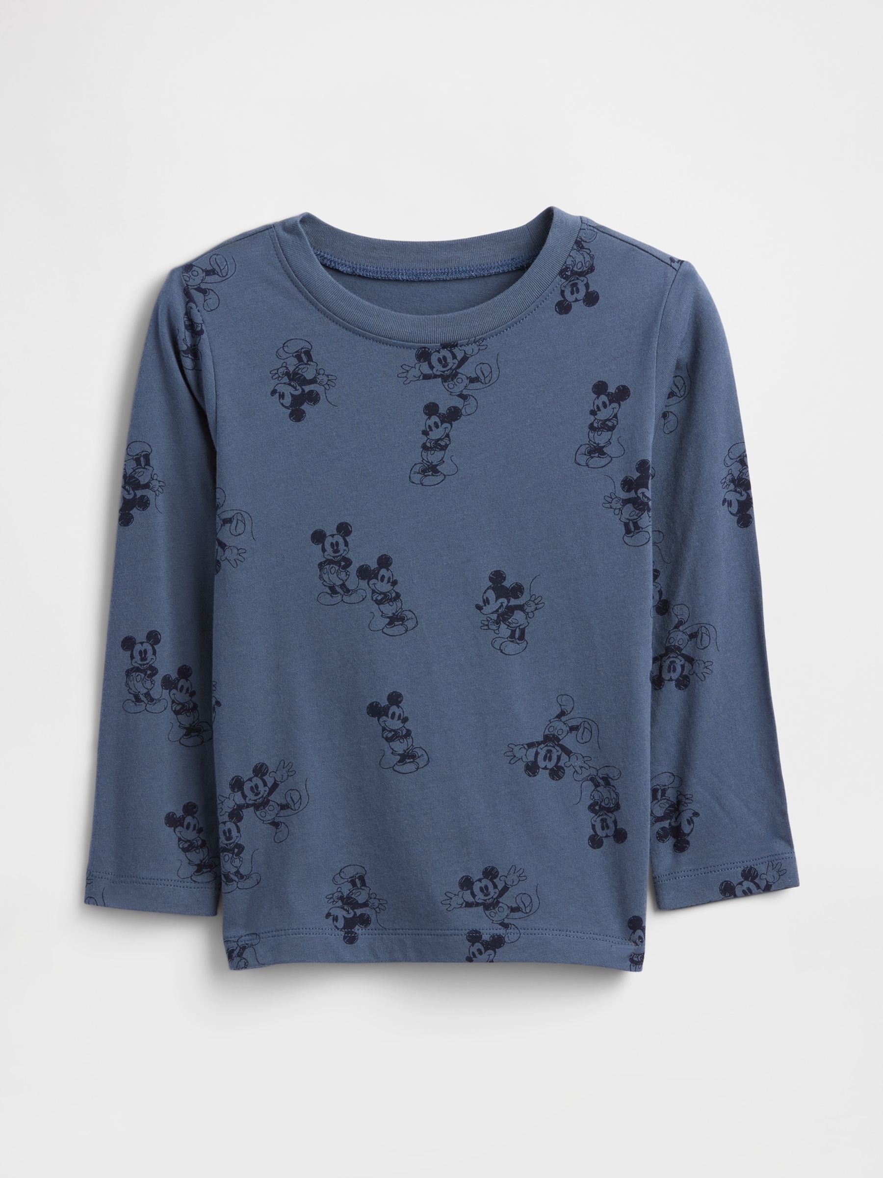 Blue Mickey Mouse Disney Print T-Shirt - Image 1 of 3