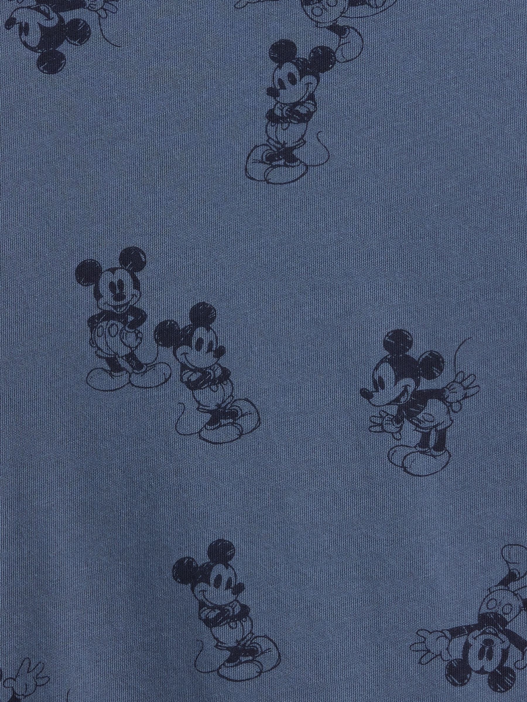 Blue Mickey Mouse Disney Print T-Shirt - Image 3 of 3