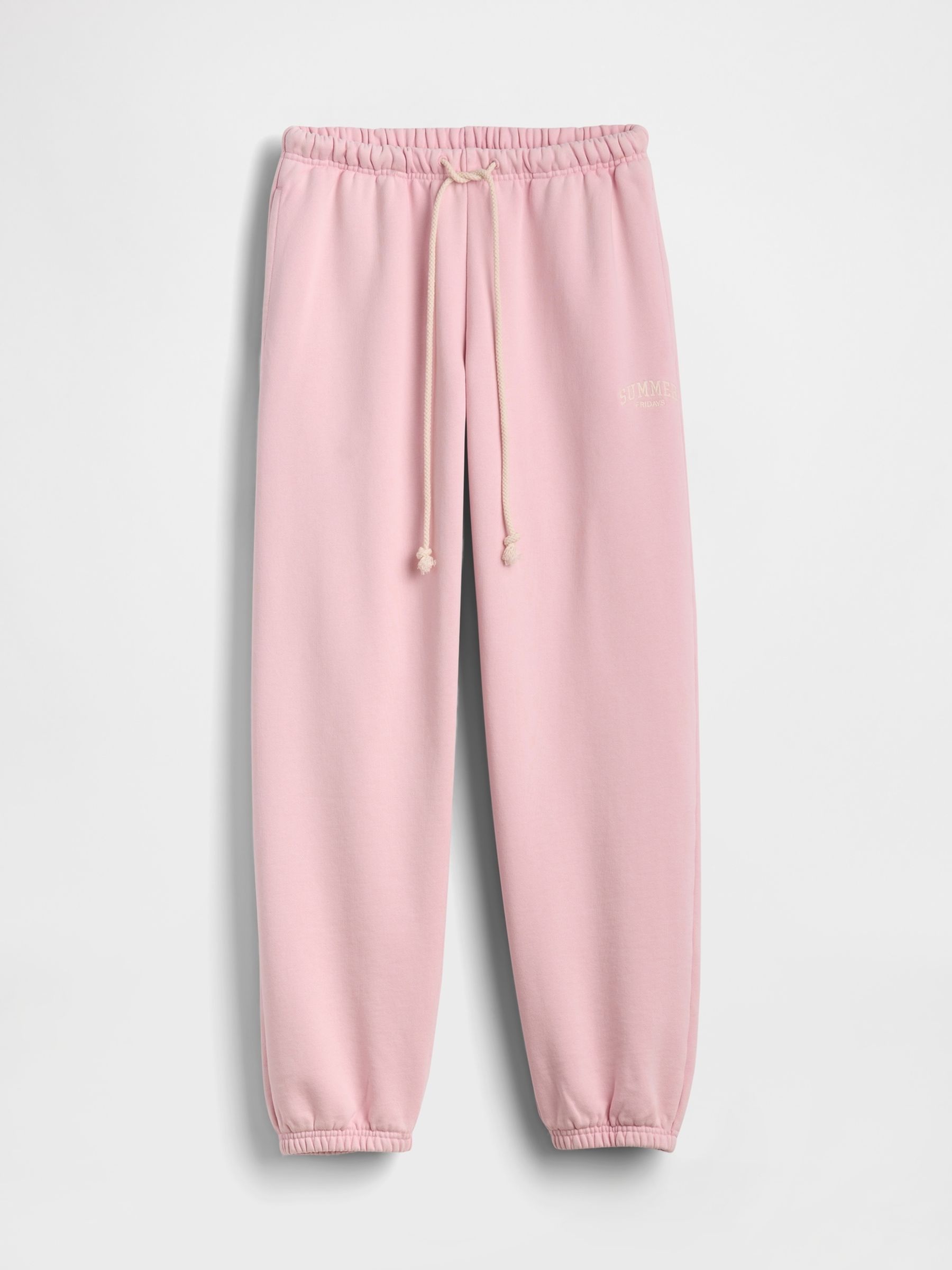 Gap X Summer Fridays Pink Logo Heavyweight Joggers - Image 5 of 6