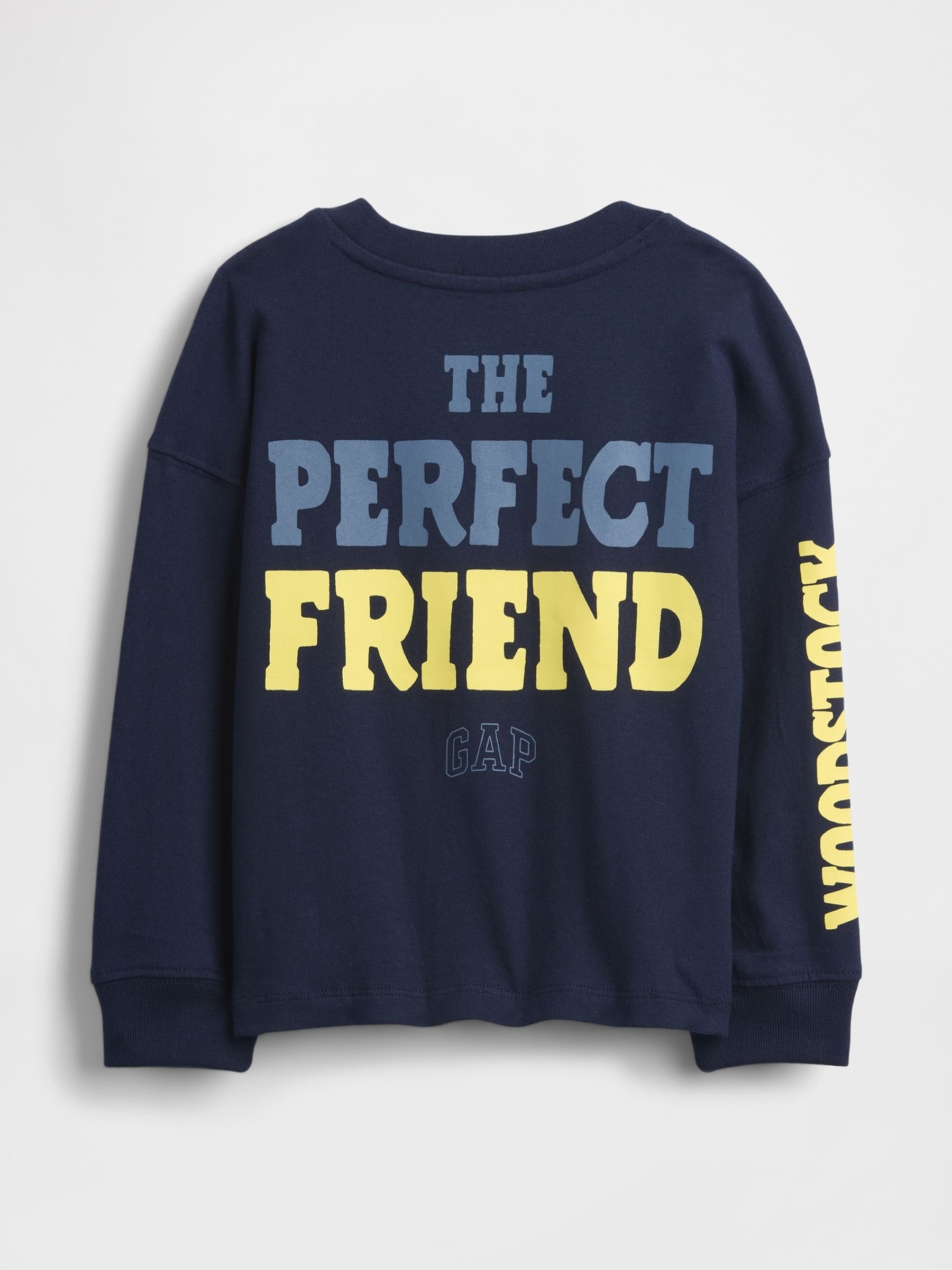 Navy Blue Snoopy Graphic T-Shirt - Image 2 of 3