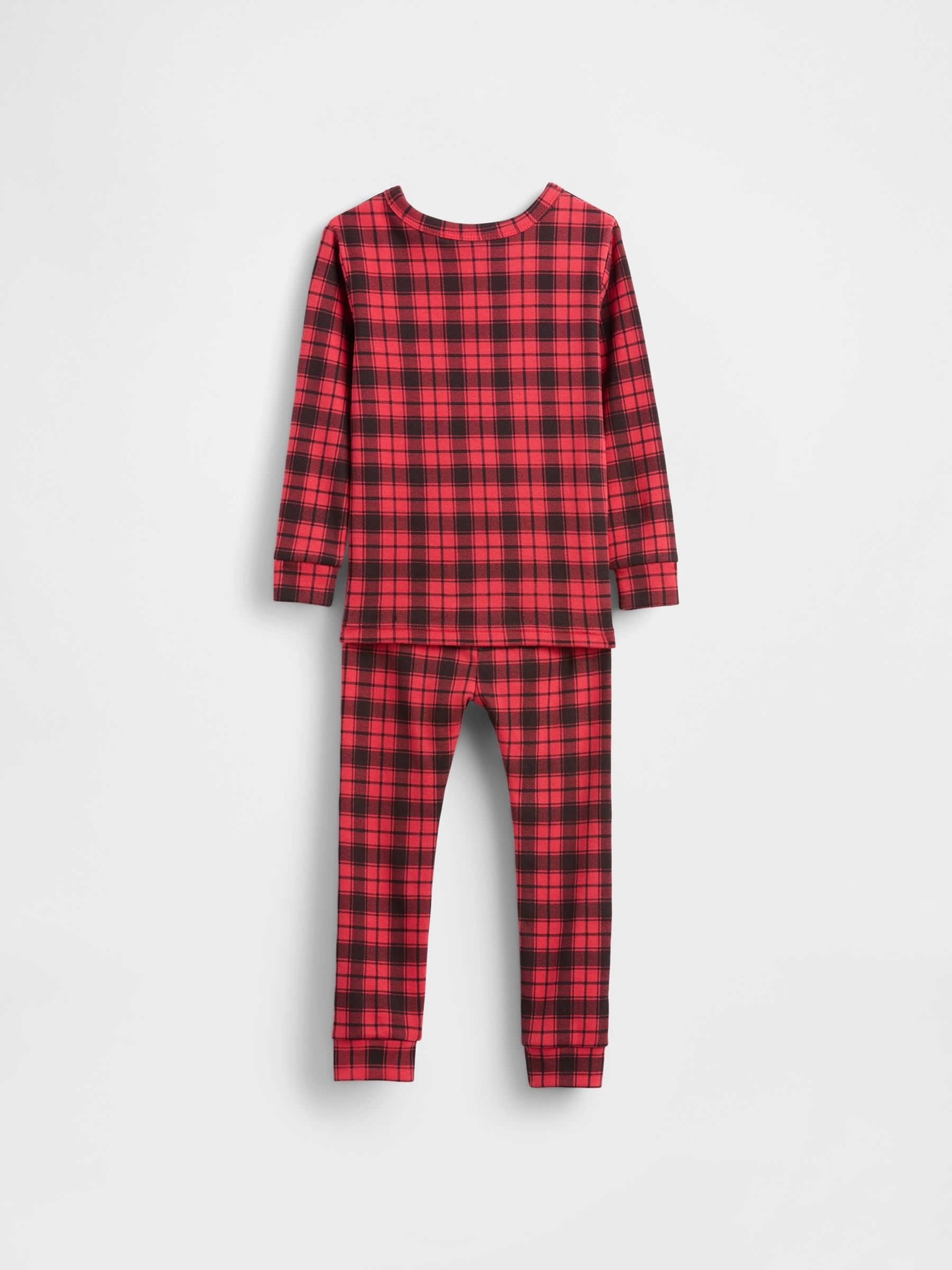 Red & Black Check Matching Family Christmas Pyjamas Set - Image 4 of 4
