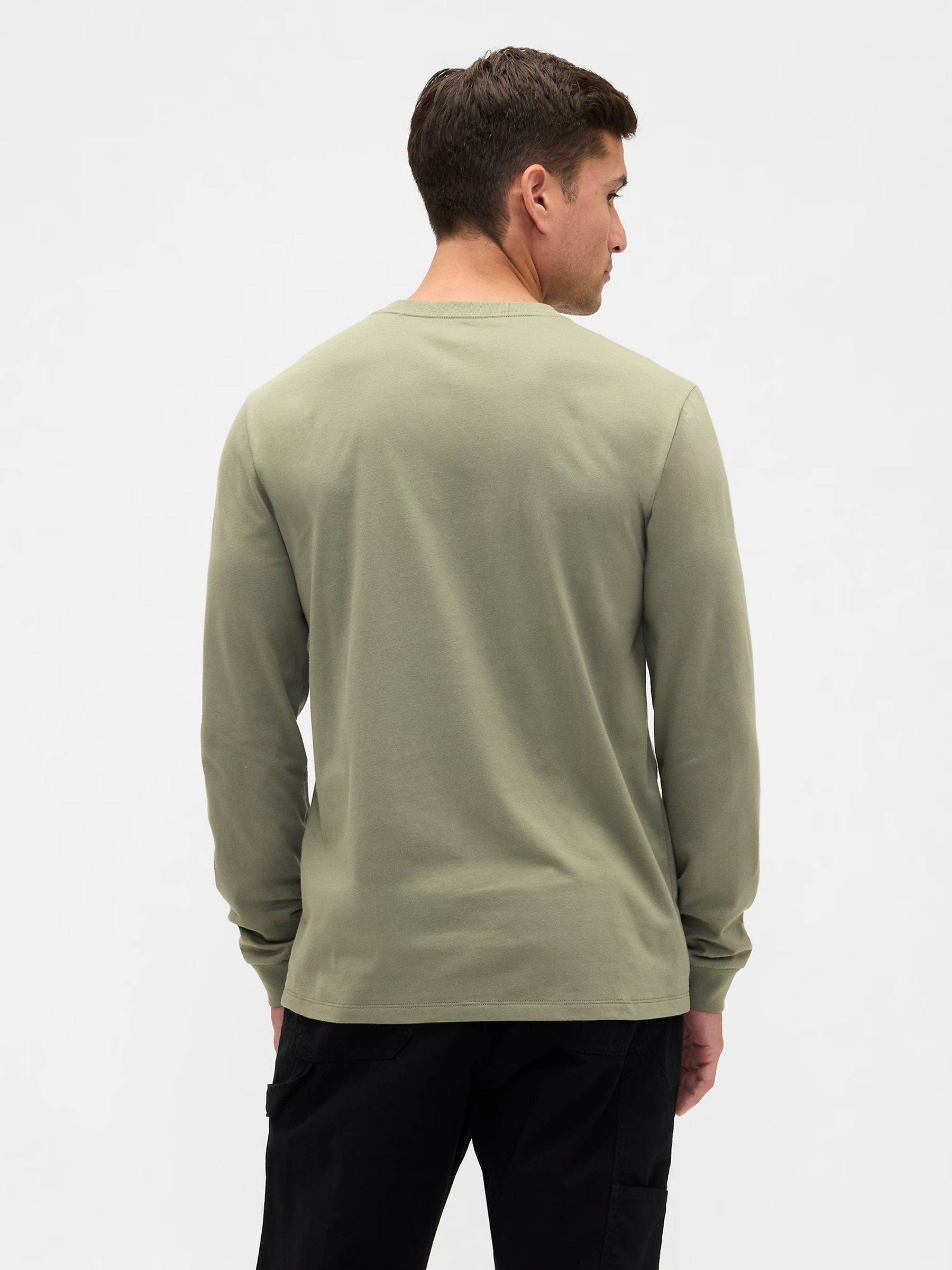Green Everyday Soft Crew neck T-Shirt - Image 2 of 4