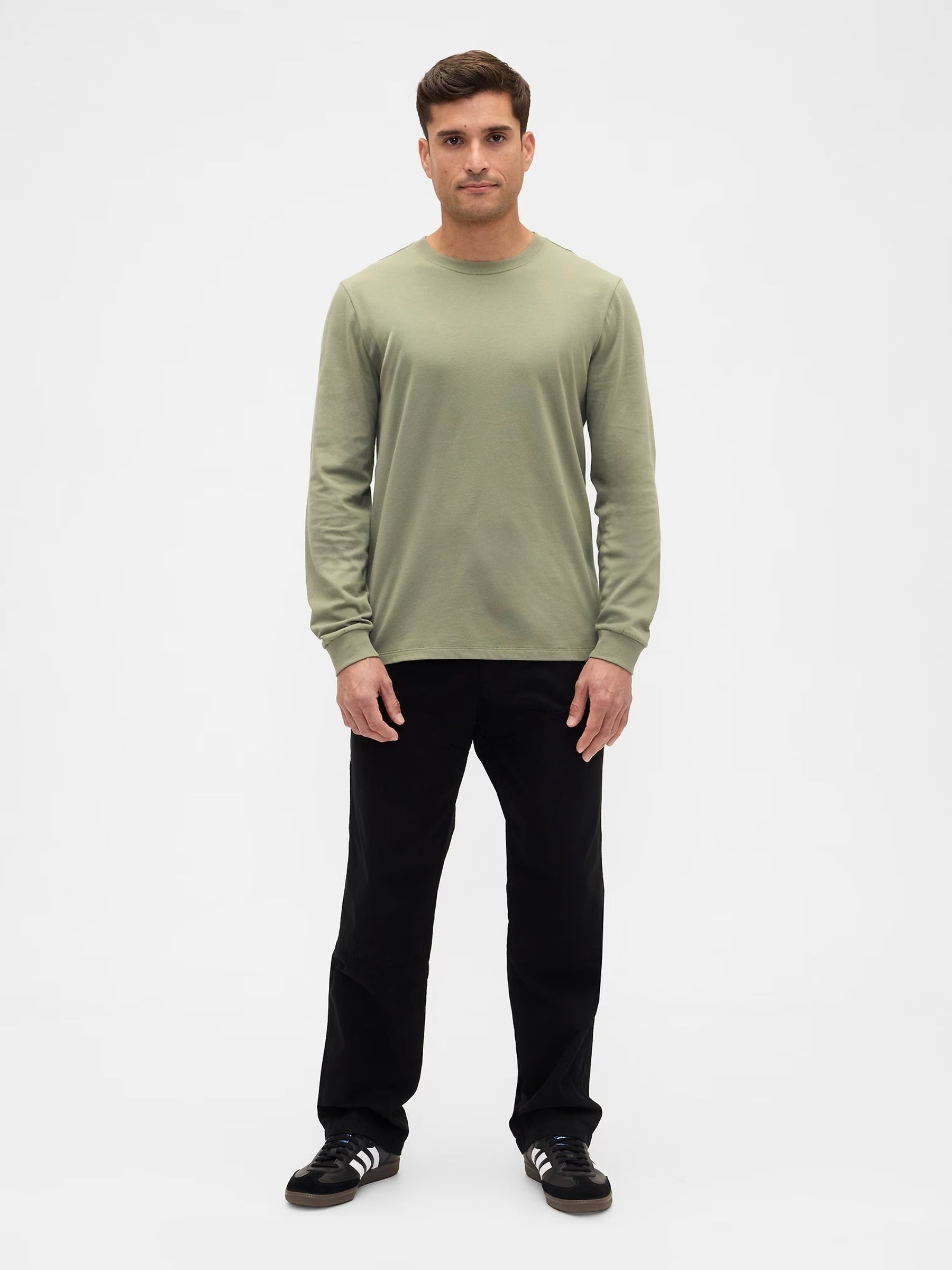 Green Everyday Soft Crew neck T-Shirt - Image 3 of 4