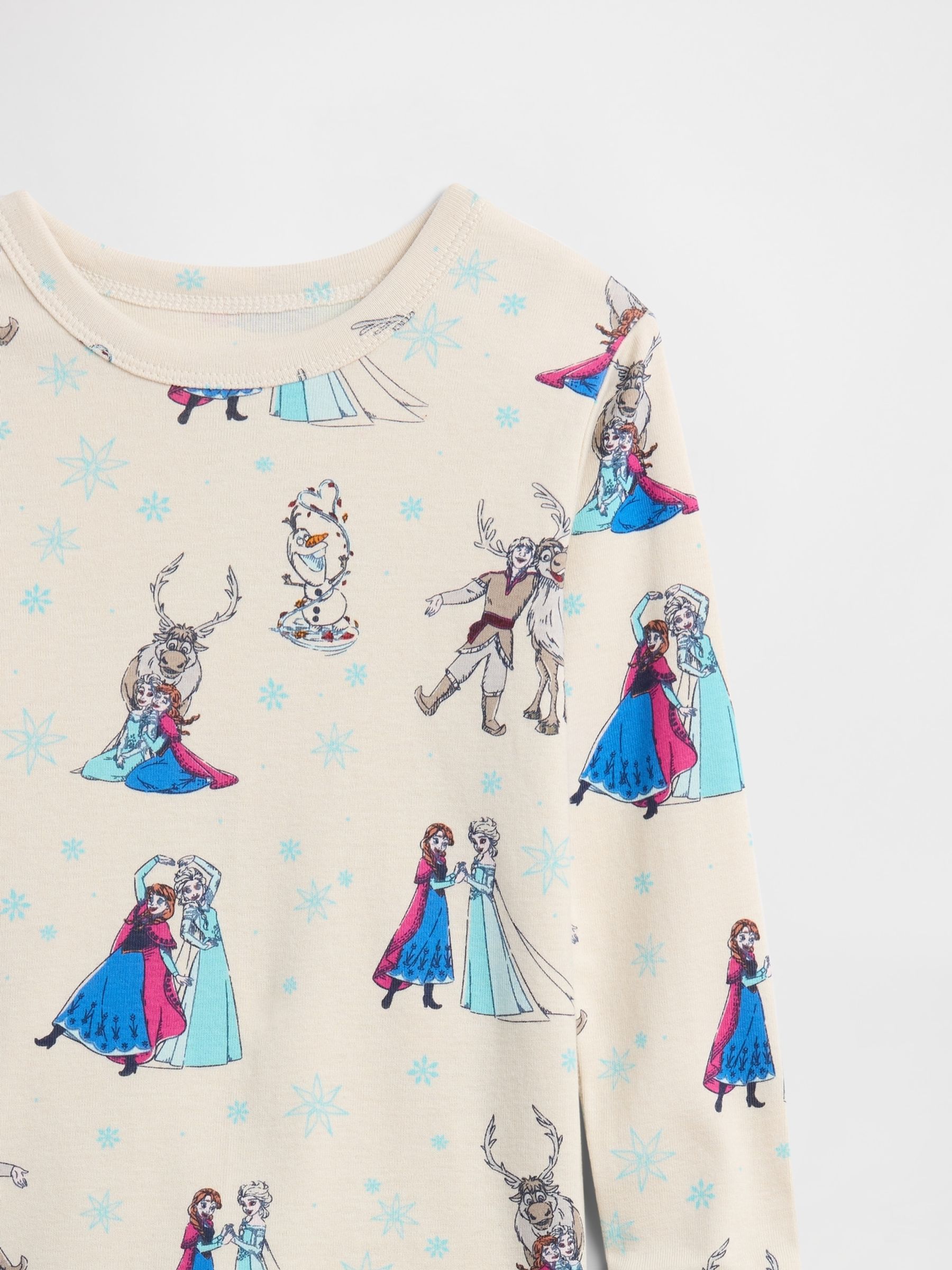 White Disney Brushed Cotton Princess Pyjamas Set (6mths-5yrs) - Image 3 of 3 White Disney Brushed Cotton Princess Pyjamas Set (6mths-5yrs) - Image 3 of 3