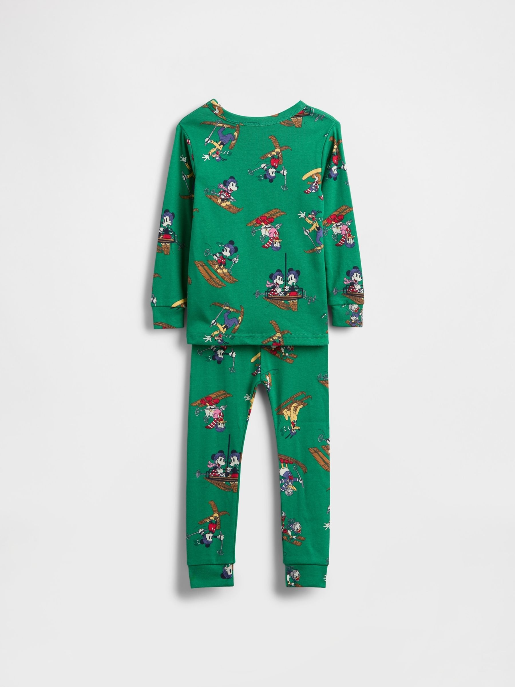Green Disney Cotton Christmas Pyjamas (6mths-5yrs) - Image 2 of 2 Green Disney Cotton Christmas Pyjamas (6mths-5yrs) - Image 2 of 2
