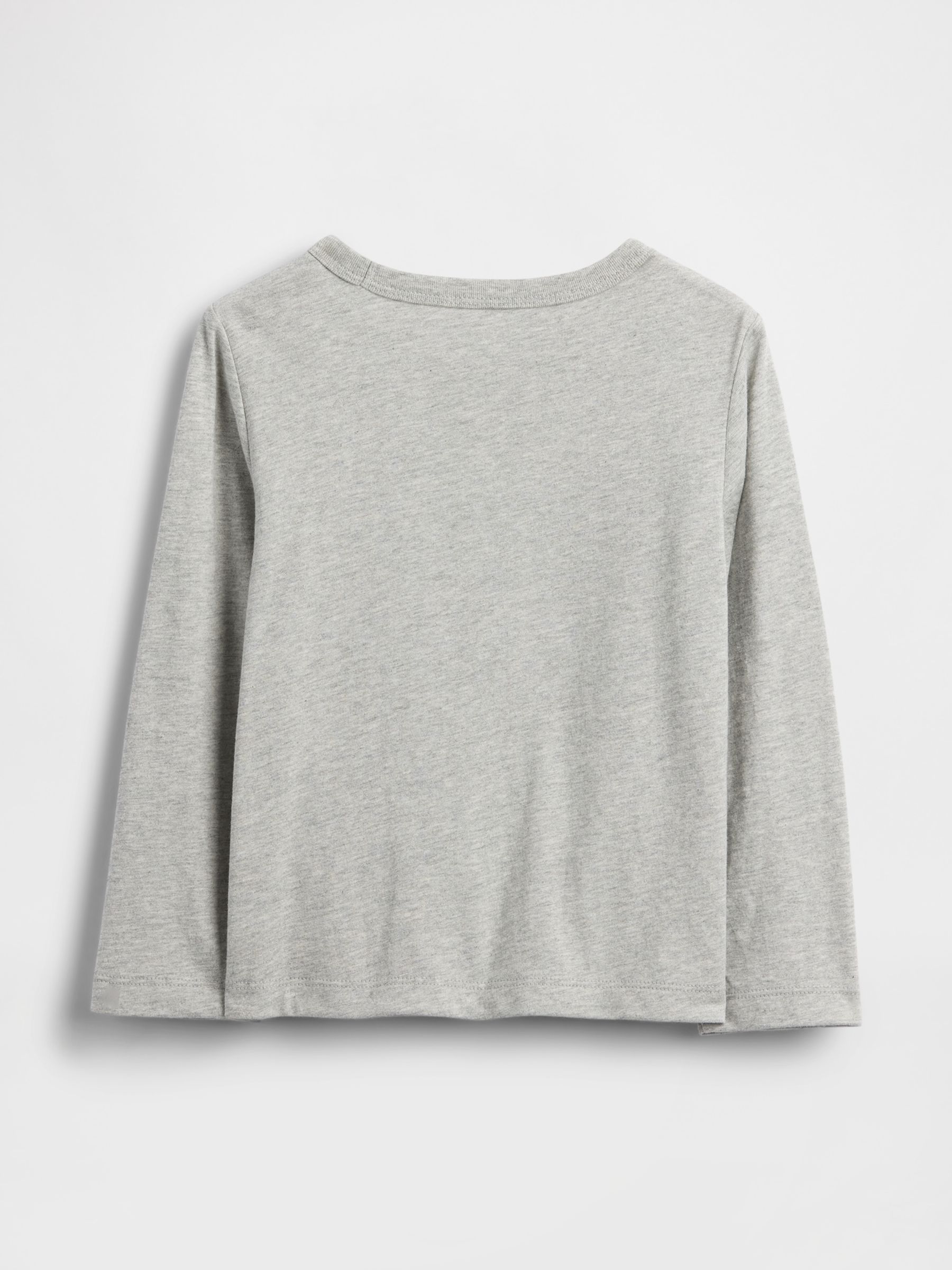 Grey Dinosaur Long Sleeve Graphic T-Shirt - Image 2 of 2 Grey Dinosaur Long Sleeve Graphic T-Shirt - Image 2 of 2