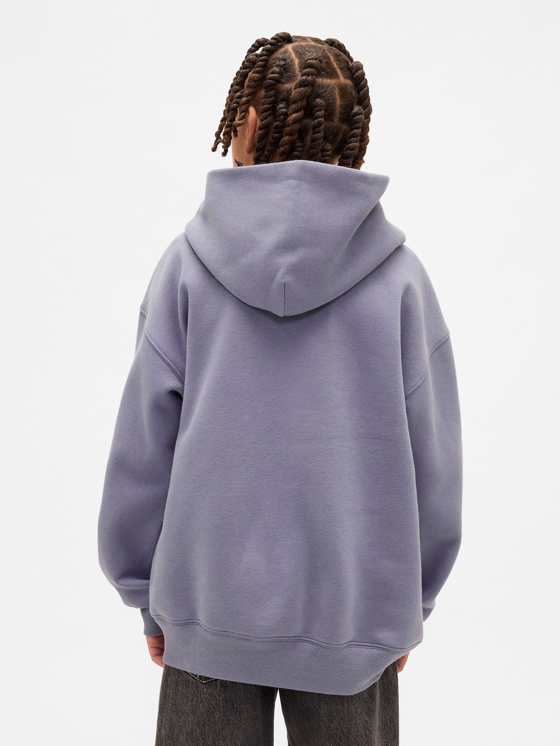 Grey VintageSoft Relaxed Logo Hoodie - Image 2 of 3