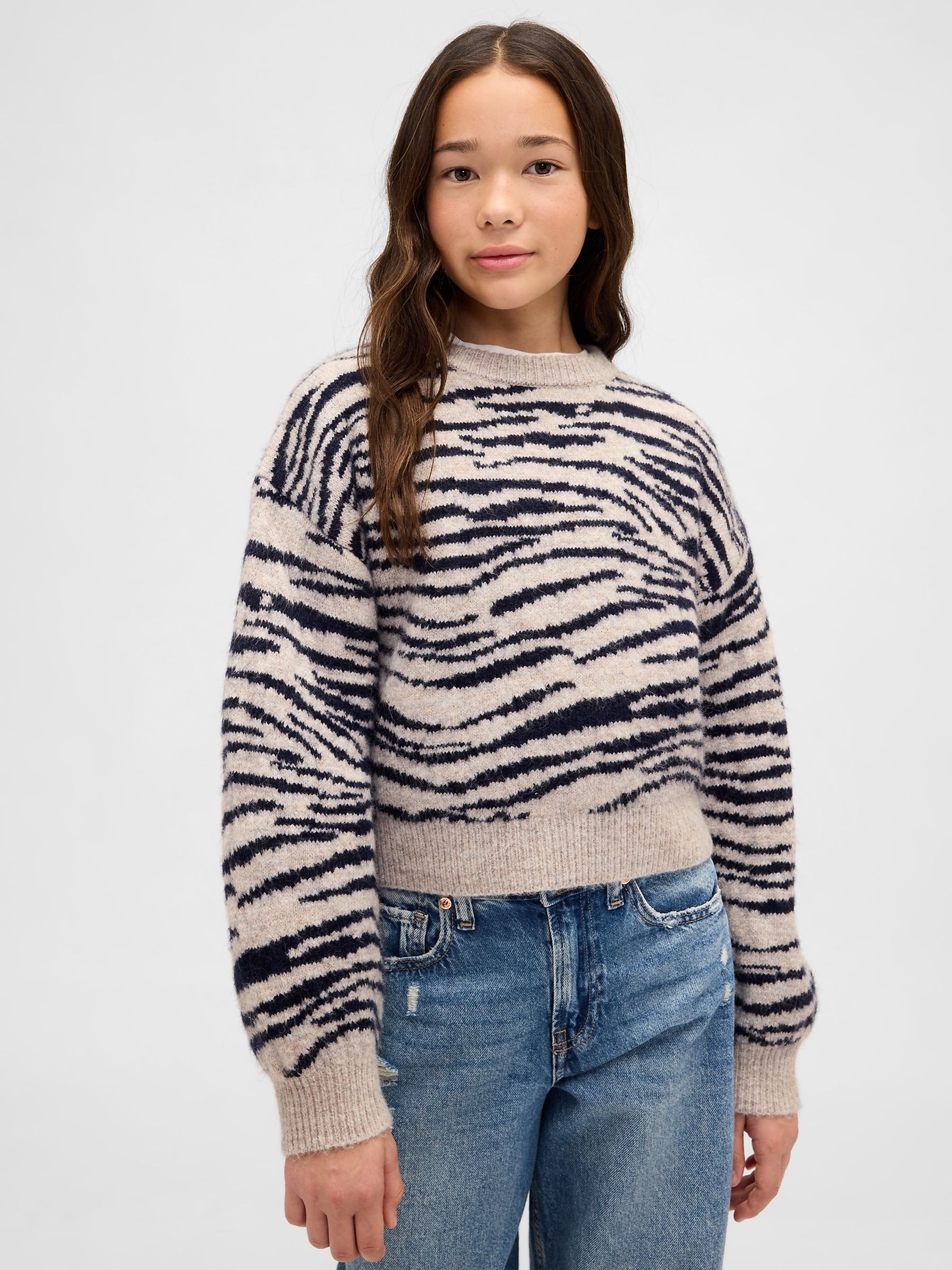 Animal Relaxed Crew Neck Jumper - Image 1 of 5