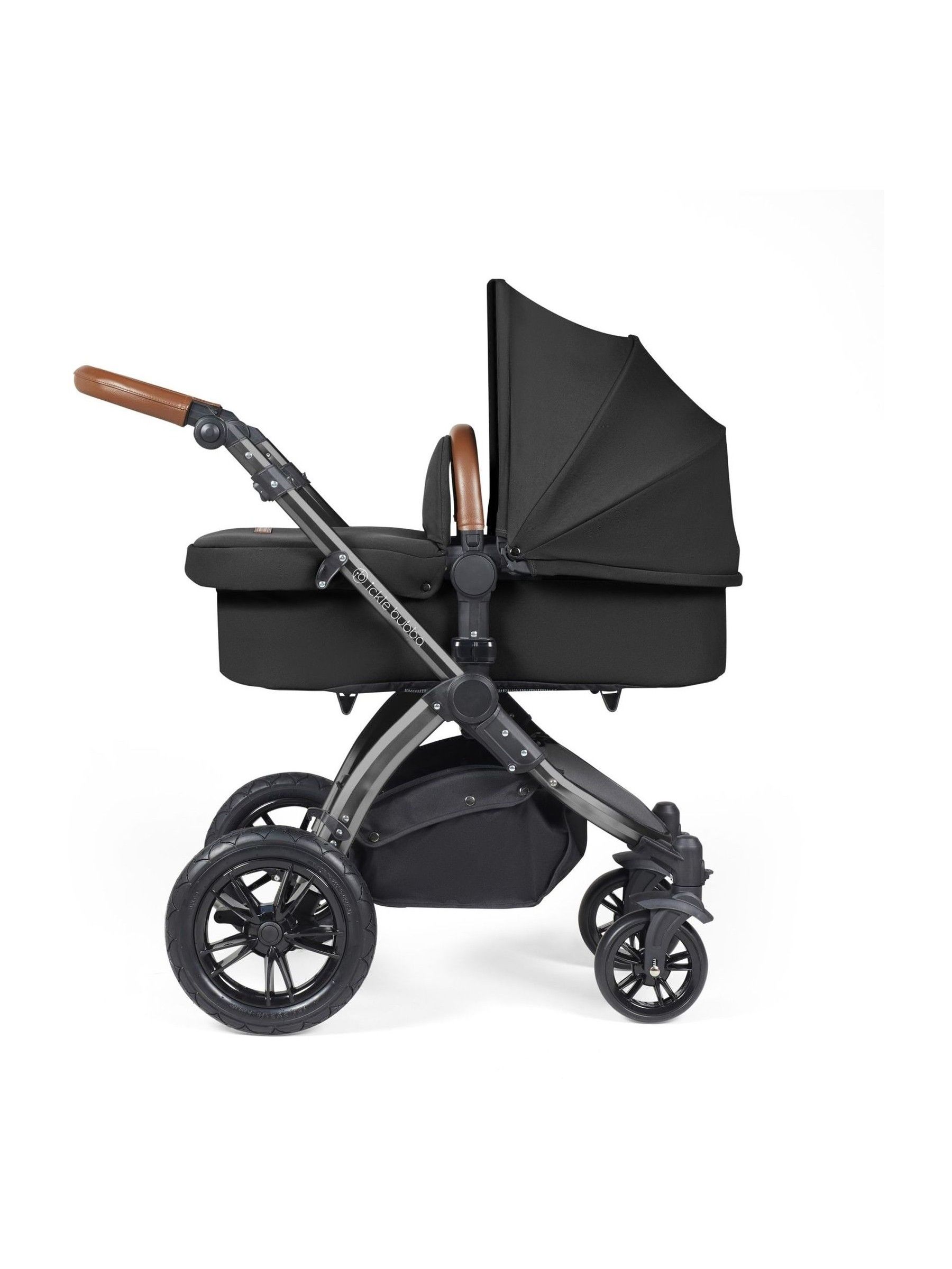 Ickle Bubba 12 Piece Midnight Stomp Luxe Travel System with iSize Cirrus Car Seat - Image 2 of 5