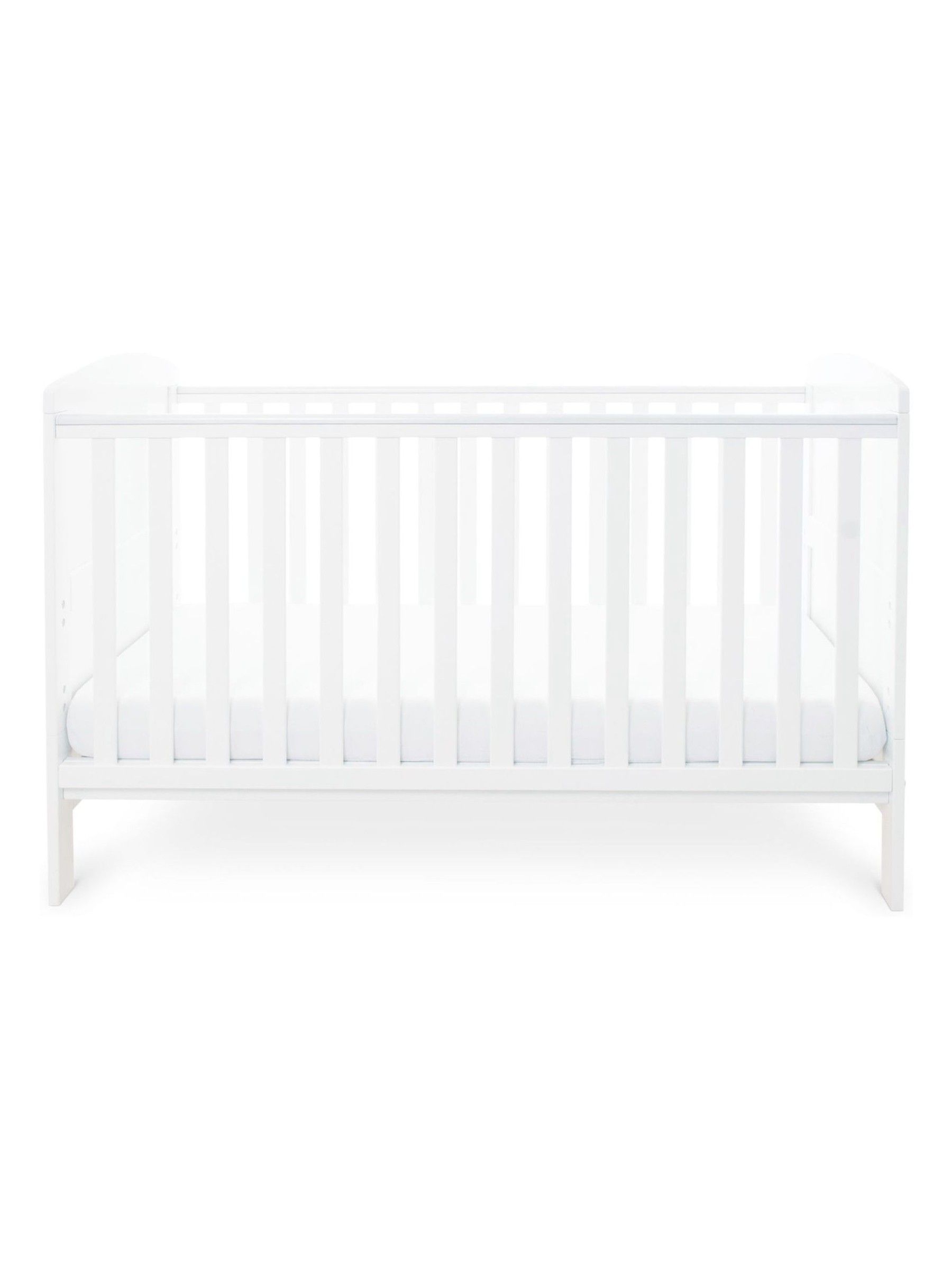 Ickle Bubba White Coleby Classic Cot Bed and Premium Pocket Sprung Mattress - Image 5 of 5