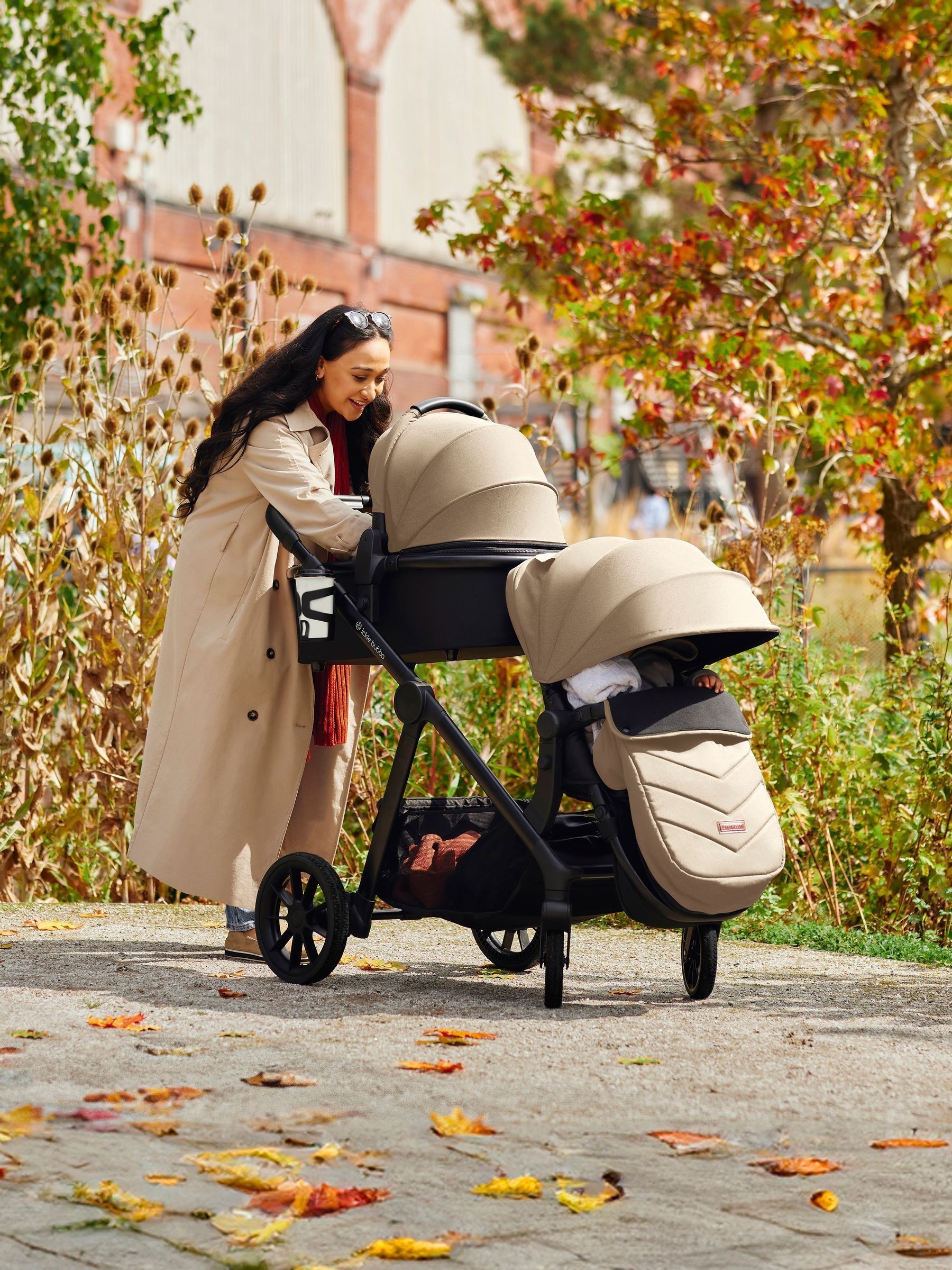 Ickle Bubba Stone Virgo 18 Piece Travel System with iSize Cirrus Ca Cirrus Car Seat - Image 1 of 6