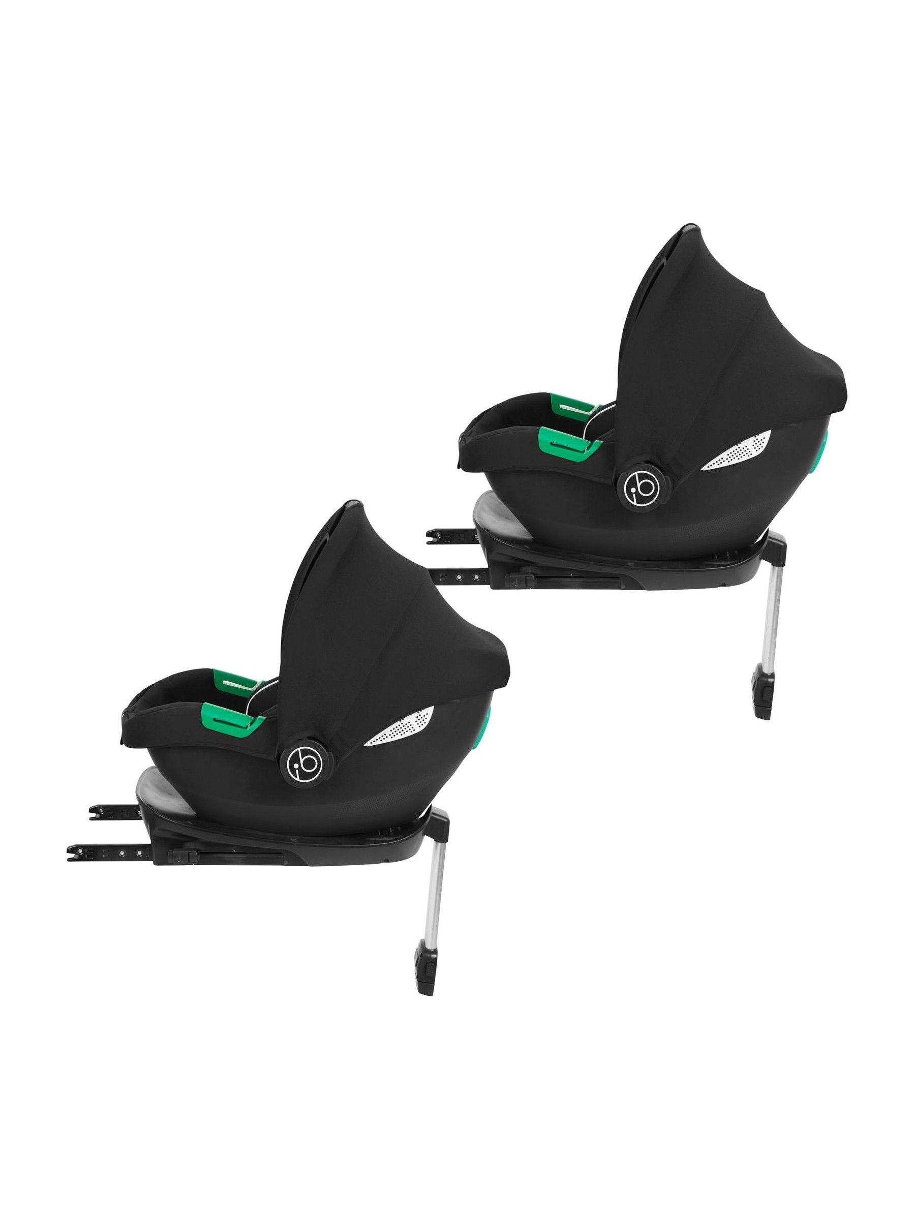 Ickle Bubba Black Virgo 18 Piece Travel System with iSize Cirrus Ca Cirrus Car Seat - Image 6 of 6