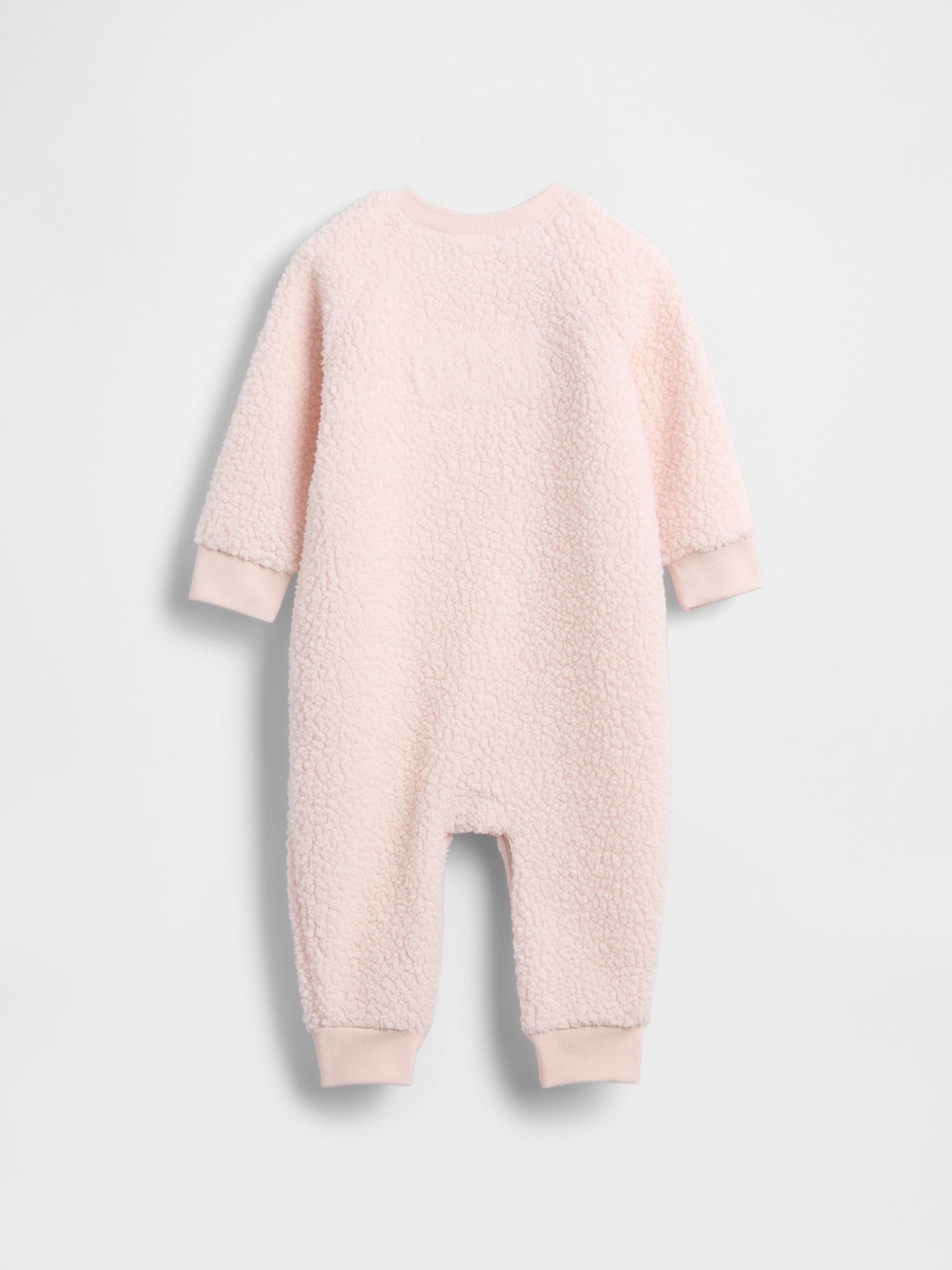 Pink Sherpa Logo One-Piece All-In-One (0-24mths) - Image 2 of 2