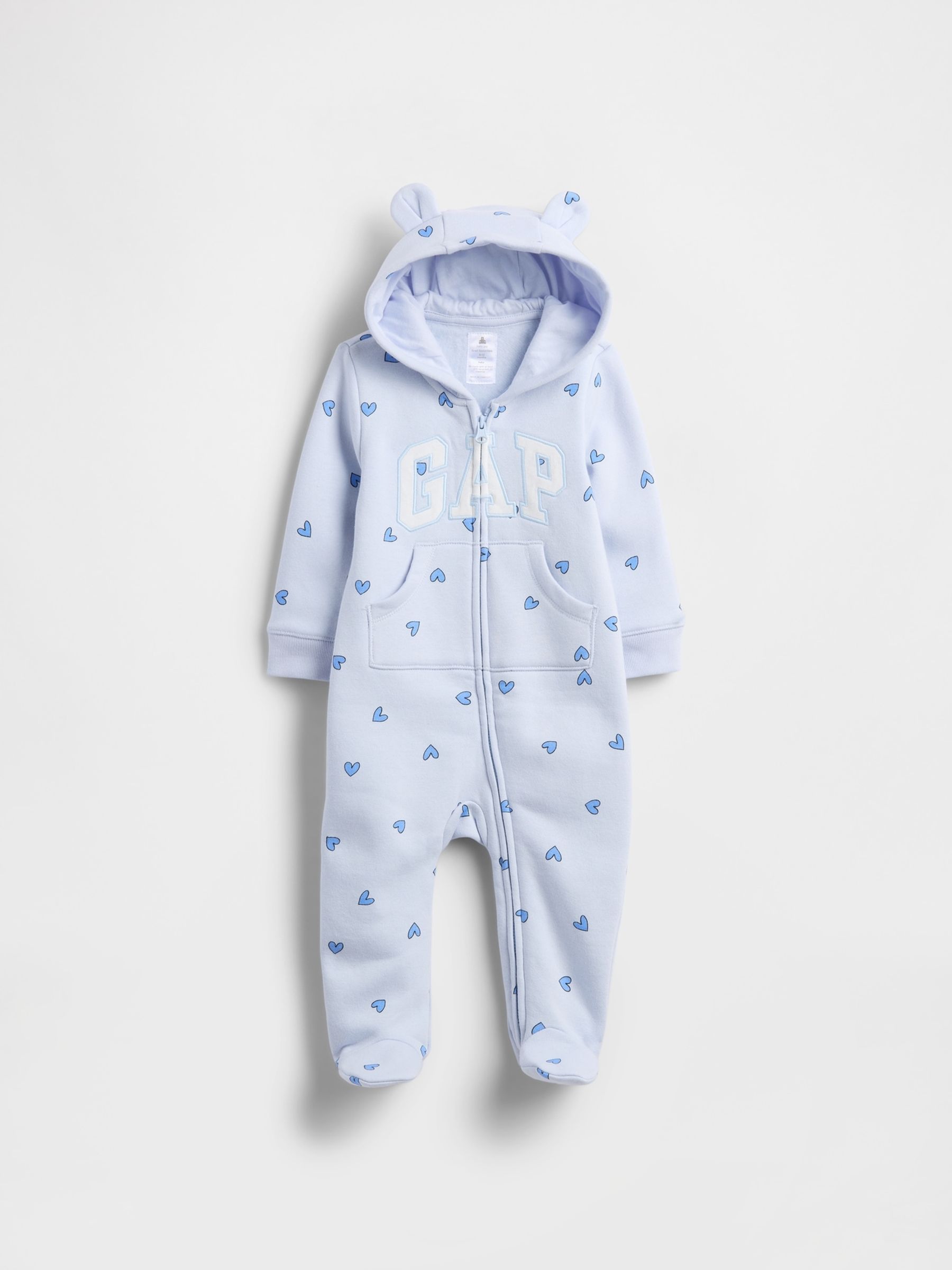 Blue Logo One Piece All-In-One - Image 1 of 3 Blue Logo One Piece All-In-One - Image 1 of 3