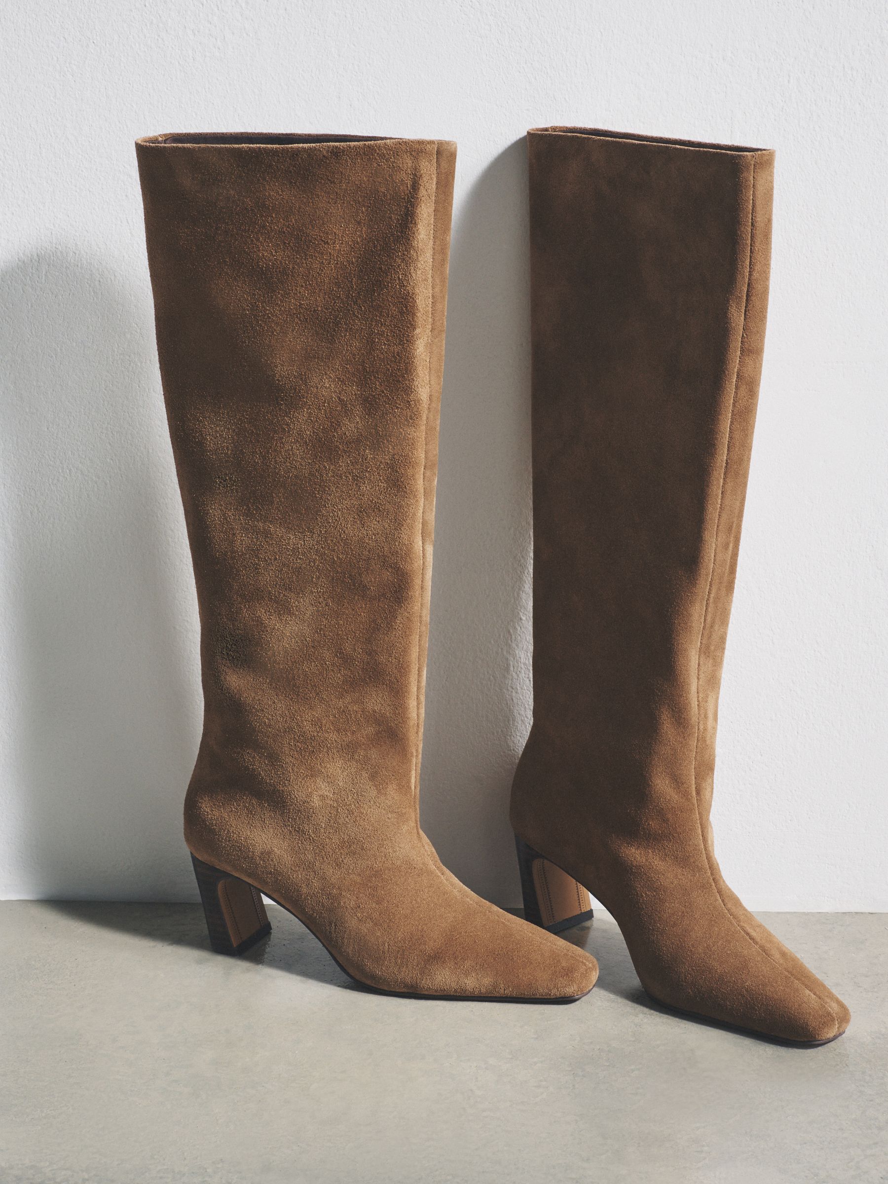 Knee High Boots Tan Brown - Image 2 of 6