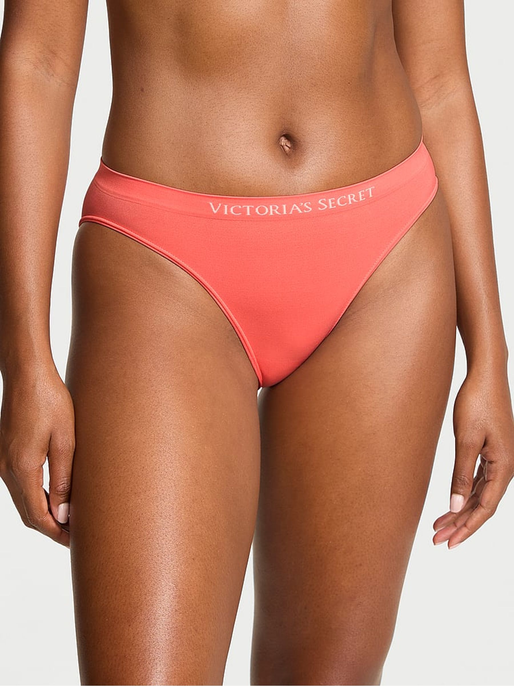 Cactus Flower Orange Bikini Knickers - Image 1 of 2