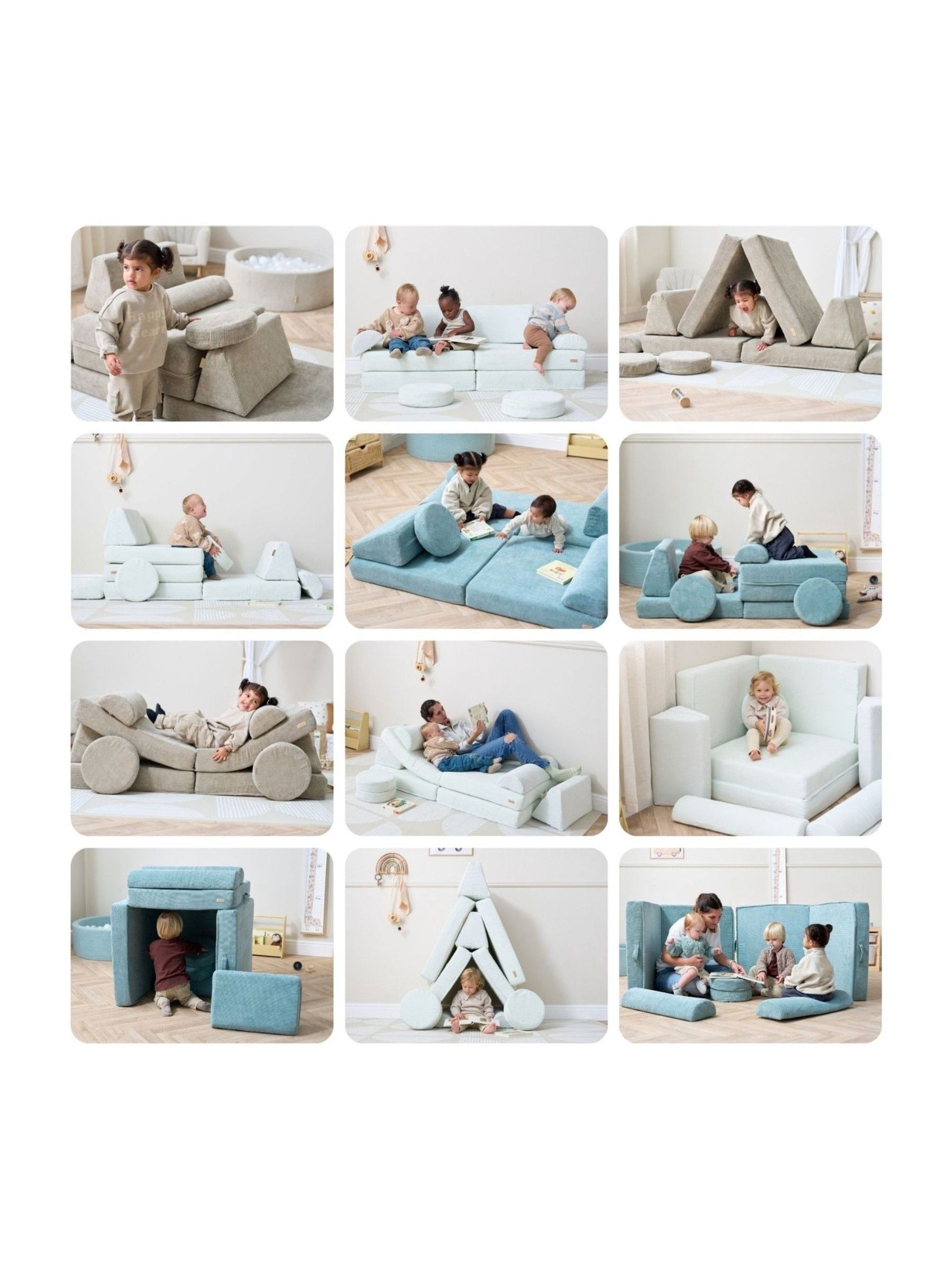 Tutti Bambini Mushroom Playrama Montessori Kids Play Sofa - Image 5 of 6